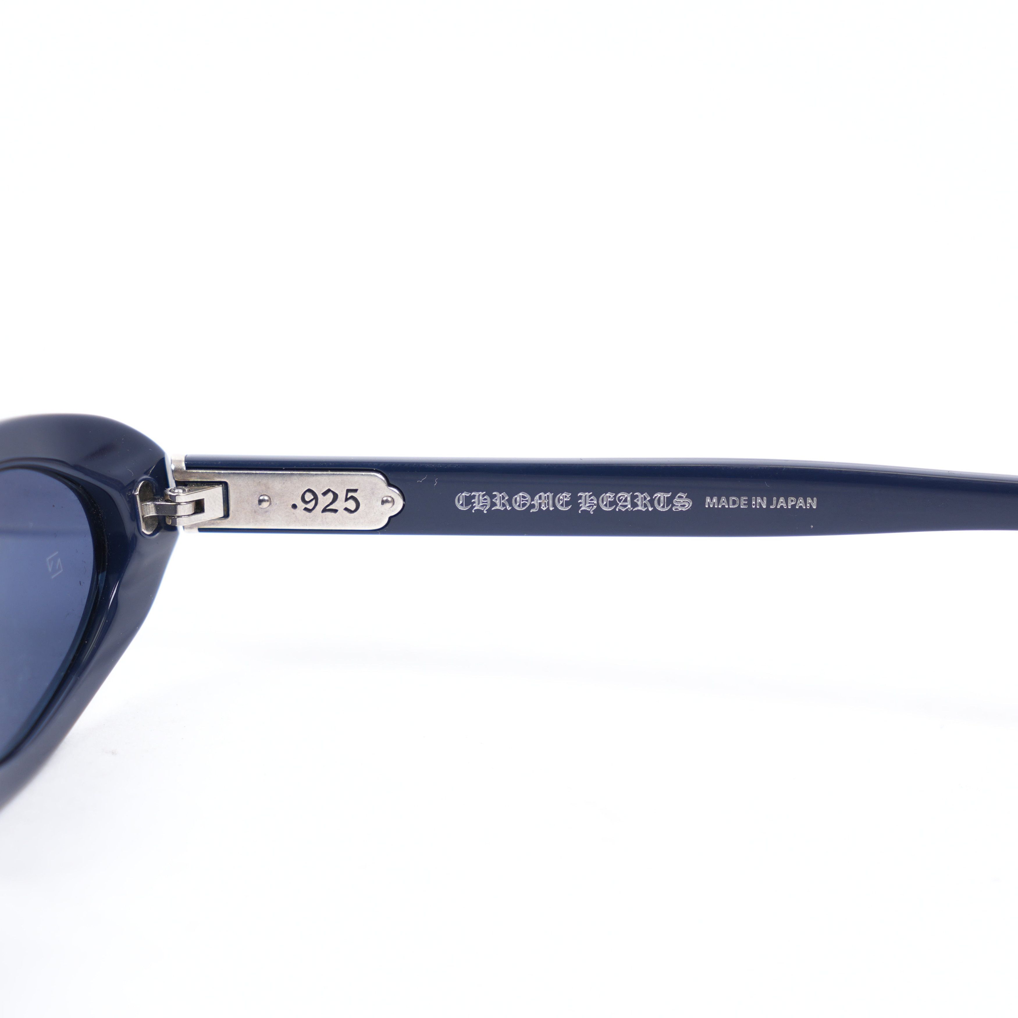 Chrome Hearts CHROME HEARTS NAVY TART SUNGLASSES Size ONE SIZE - 4 Thumbnail