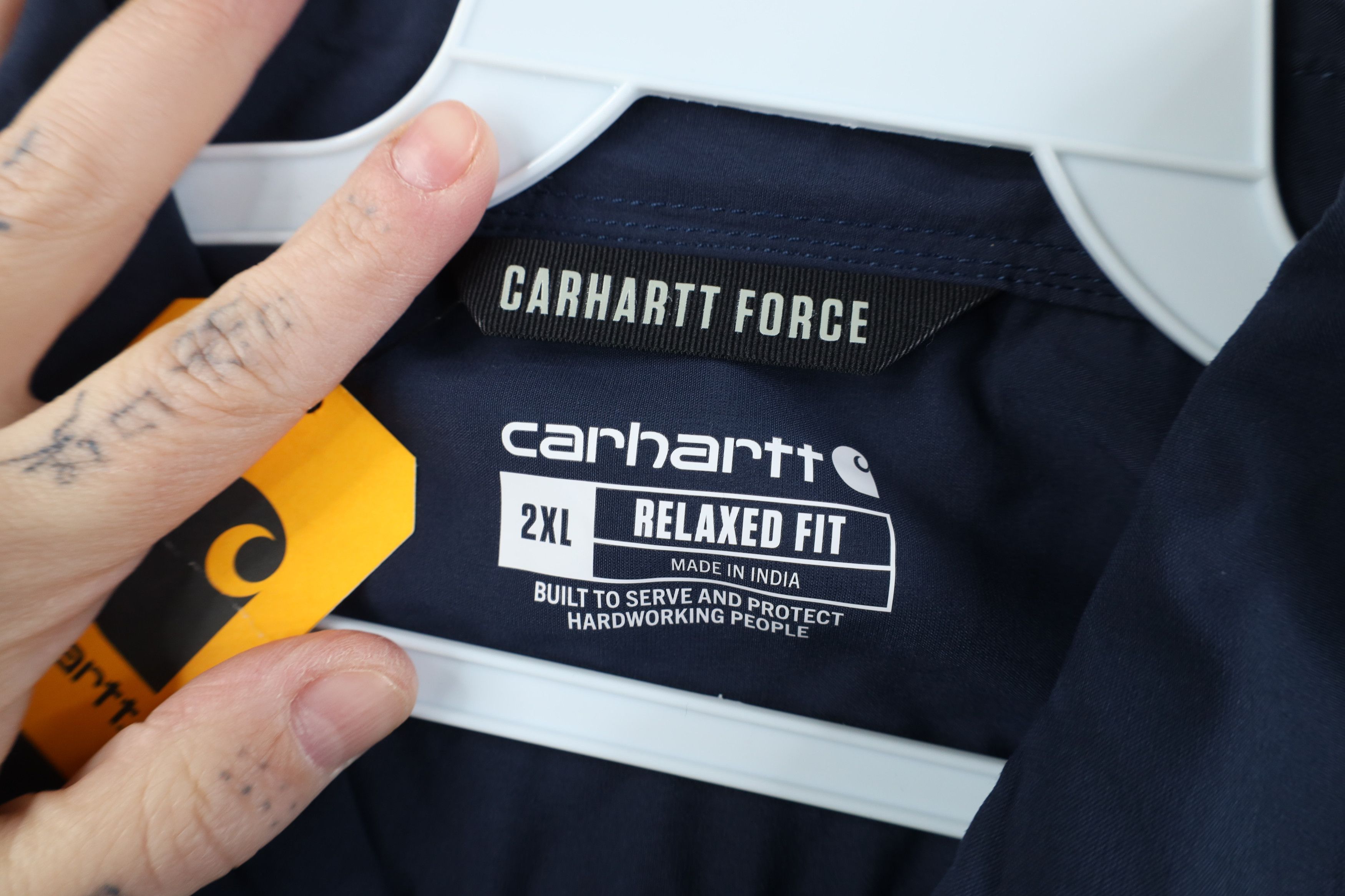 Carhartt New Carhartt Northern Illinois Steel Supply Button Shirt Size US XXL / EU 58 / 5 - 8 Thumbnail