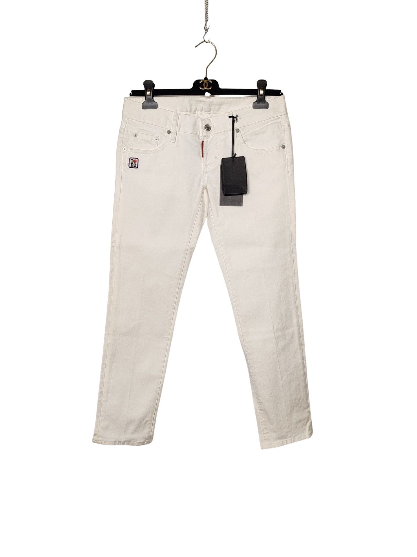 Dsquared2 Dsquared2 I Love D2 Patch Jeans Size 40 Size 27" / US 4 / IT 40 - 1 Thumbnail