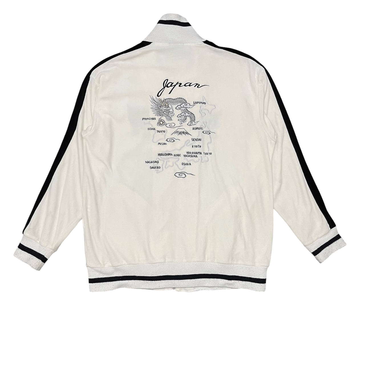 Japanese Brand Vintage Sukajan Japan Dragon Zipper Track Jacket Size US M / EU 48-50 / 2 - 1 Thumbnail