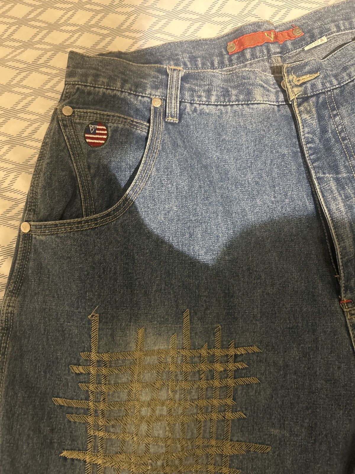 Vintage y2k streetweae baggy jeans Size US 34 / EU 50 - 4 Thumbnail