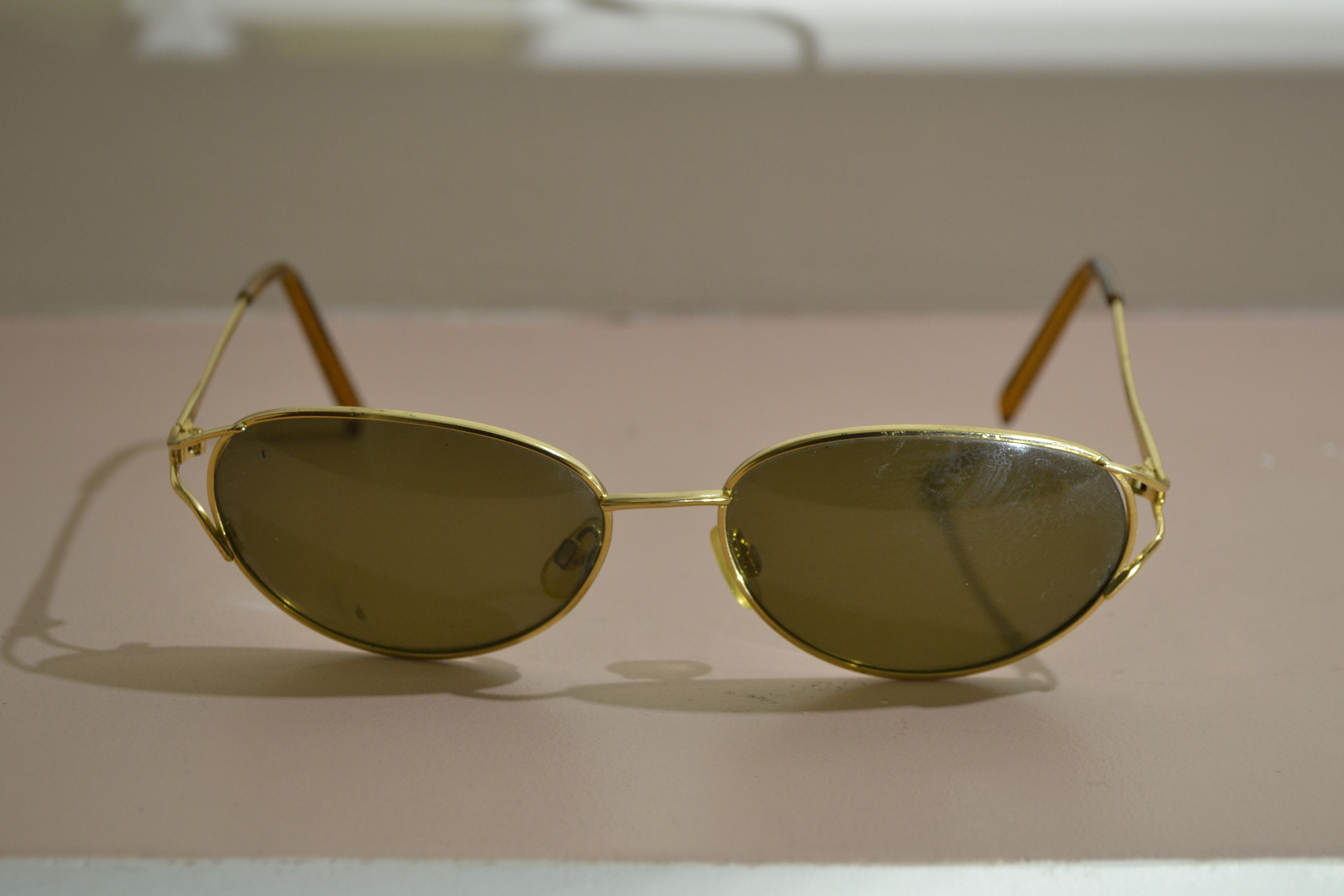Polaroid Vintage Polaroid Oval Sunglasses 1980s Retro Unisex Size ONE SIZE - 2 Thumbnail