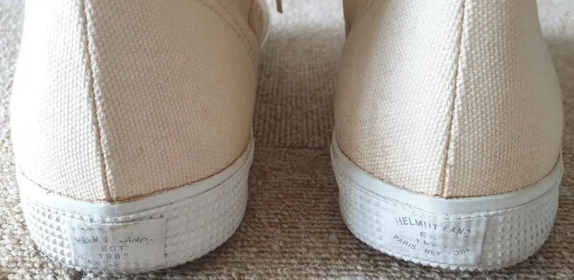 Helmut Lang Helmut Lang 00s Canvas High Top Sneakers Size US 7 / EU 40 - 5 Thumbnail