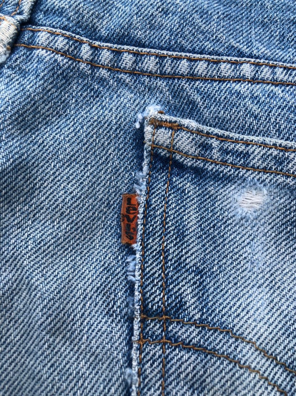 Levi's × Vintage Vintage Levi's Orange Tab Denim Jeans Distressed Size US 32 / EU 48 - 3 Thumbnail