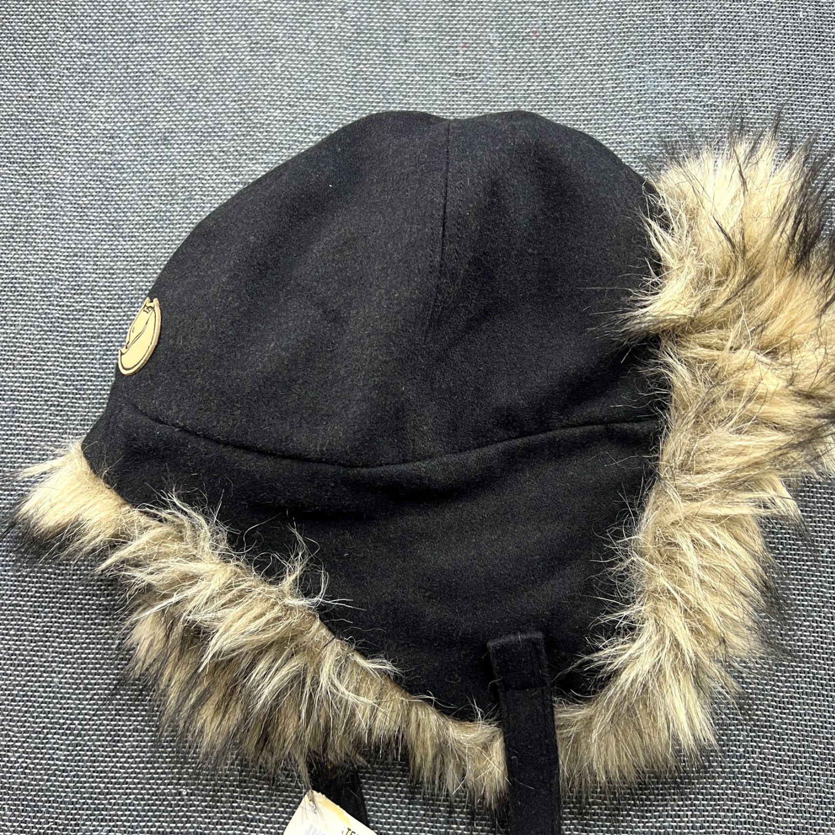Vintage Fjallraven Trapper Hat Wool Heater Medium Fleece Faux Fur Bomber Ushanka Black Mens Womens Unisex Adults Ear Flap Size US M / EU 48-50 / 2 - 7 Thumbnail