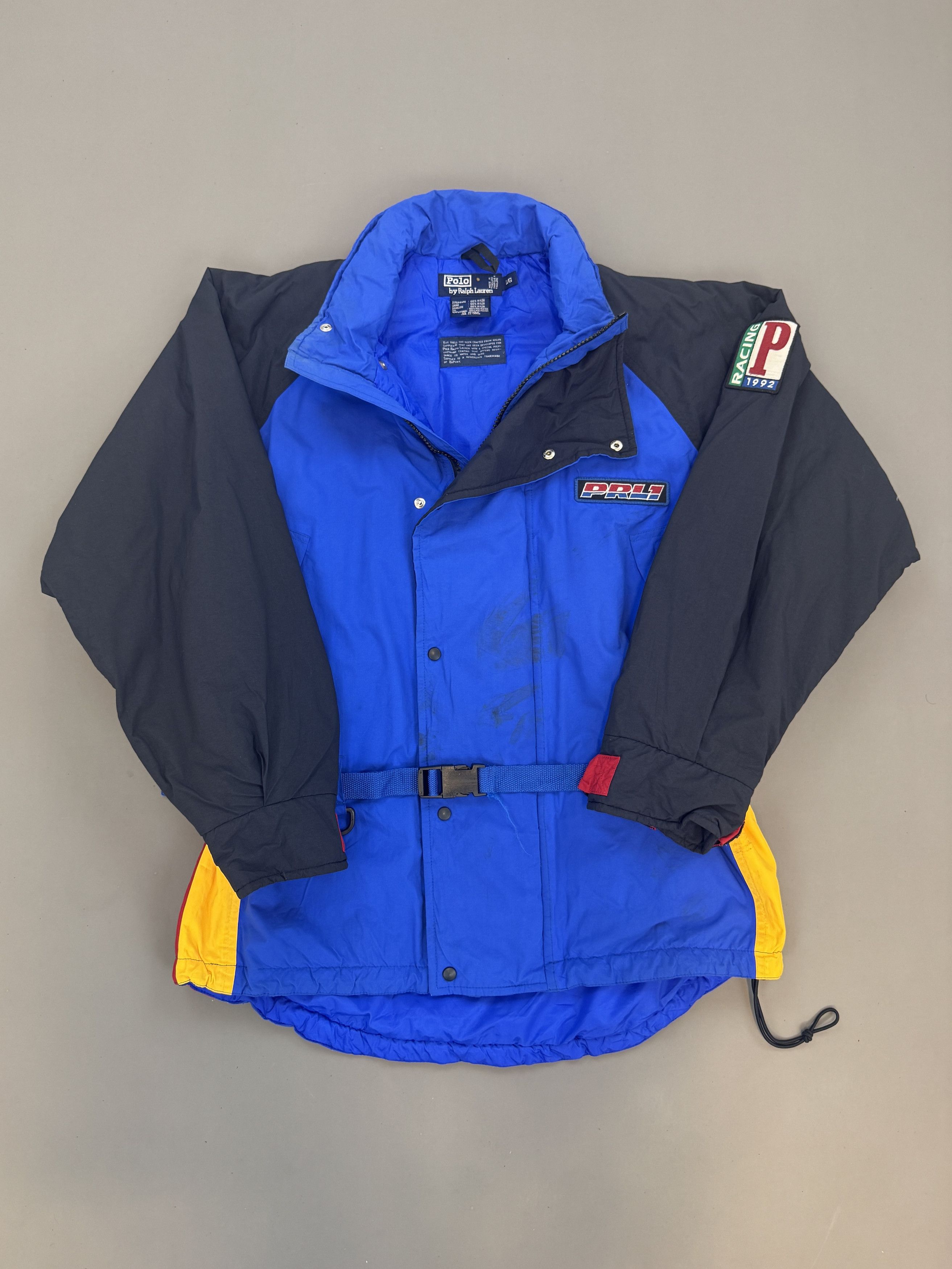 Polo Ralph Lauren Vintage Polo Ralph Lauren Blue Skiing Jacket Size US L / EU 52-54 / 3 - 1 Thumbnail