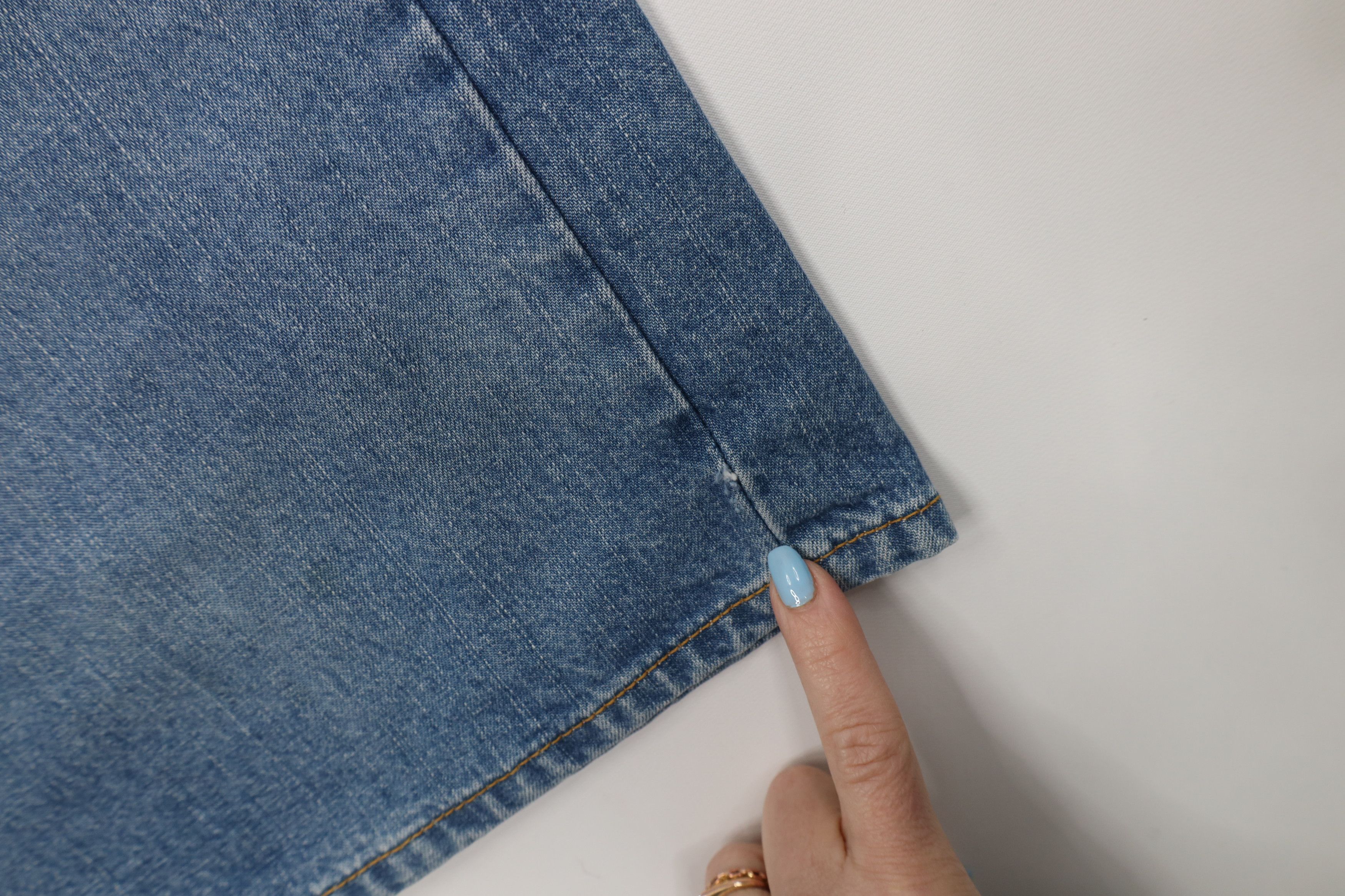 Levi's Vintage Y2K Levis 569 Fit Denim Jeans Shorts Jorts Blue Size US 30 / EU 46 - 5 Thumbnail
