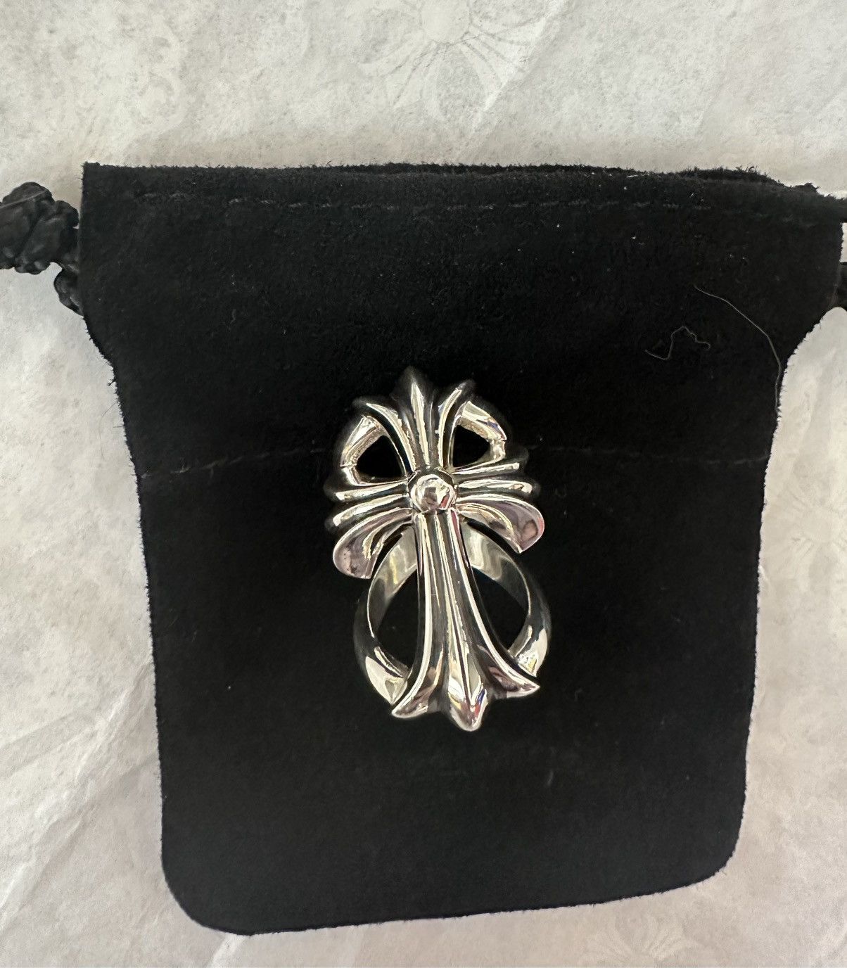 Chrome Hearts Chrome Hearts Silver Infinity Ring US Size 6 Size ONE SIZE - 1 Thumbnail
