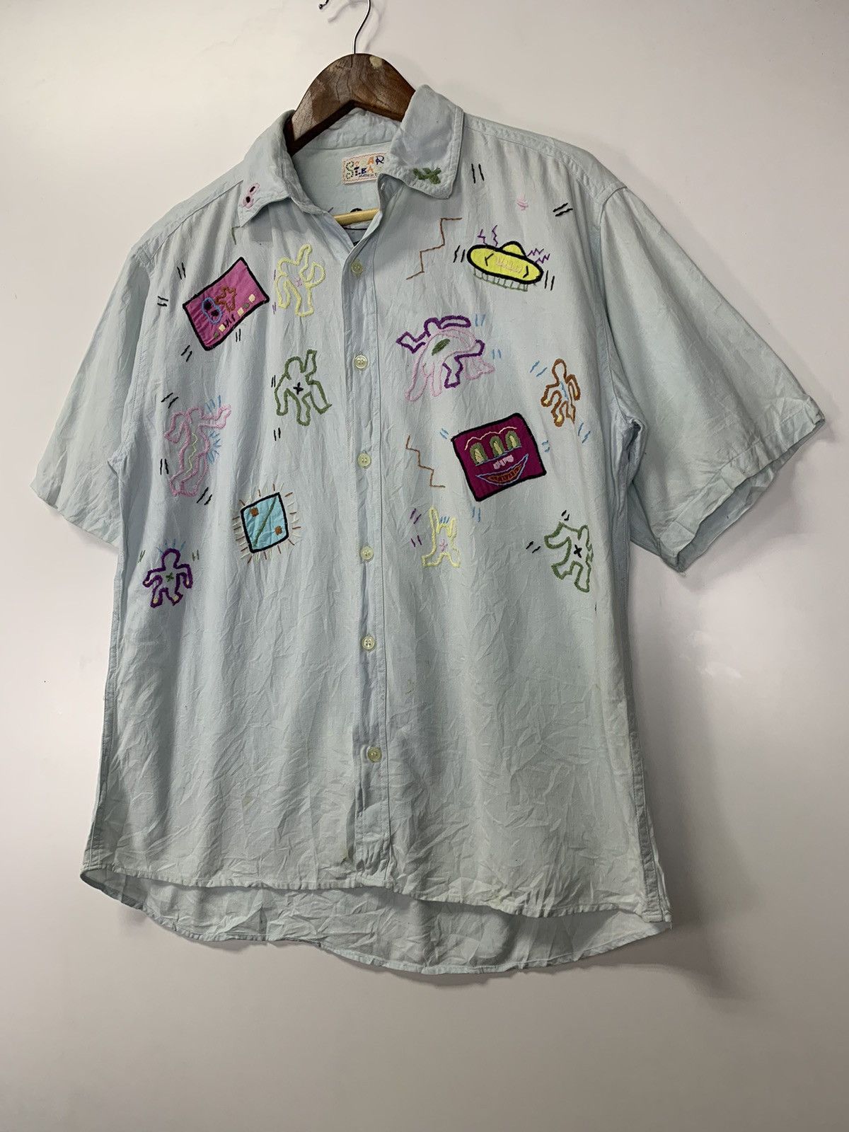 Japanese Brand × Vintage Vintage Button up Size US M / EU 48-50 / 2 - 7 Thumbnail