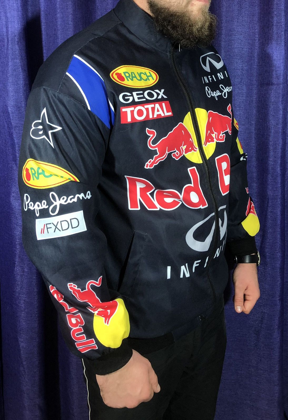 Dainese × Ducati × Red Bull Red Bull Auto Motorcycle Moto Jacket Racing Size US L / EU 52-54 / 3 - 3 Thumbnail