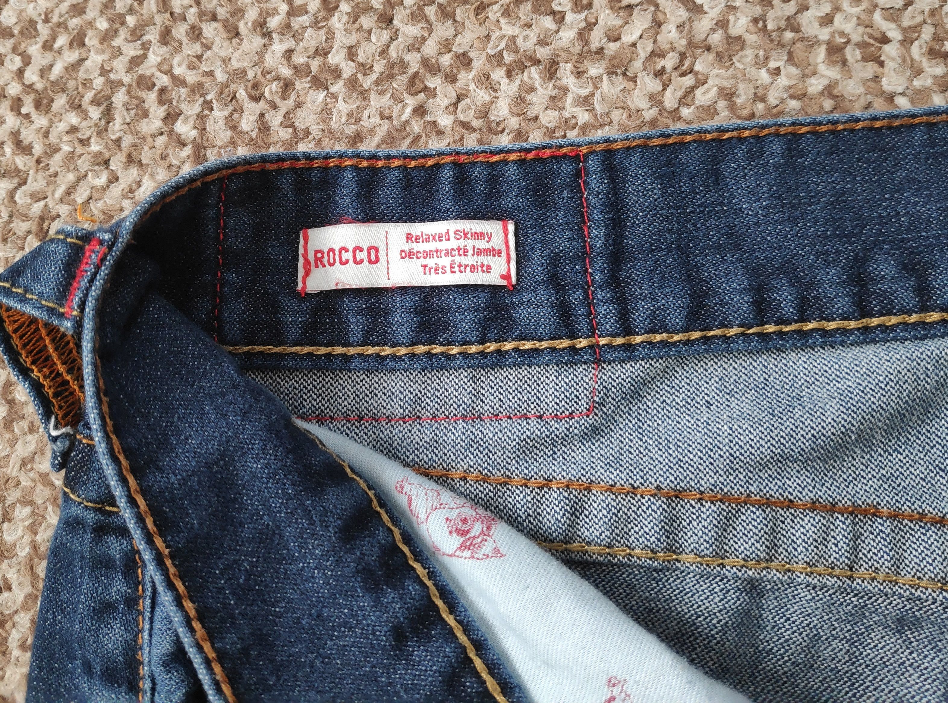 True Religion True Religion Rocco Relaxed Skinny Denim Jeans size W38 Size US 38 / EU 54 - 11 Thumbnail
