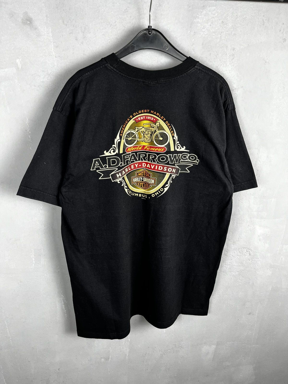 Harley Davidson × Vintage Harley Davidson world famous t shirt USA vintage Size US XL / EU 56 / 4 - 3 Thumbnail