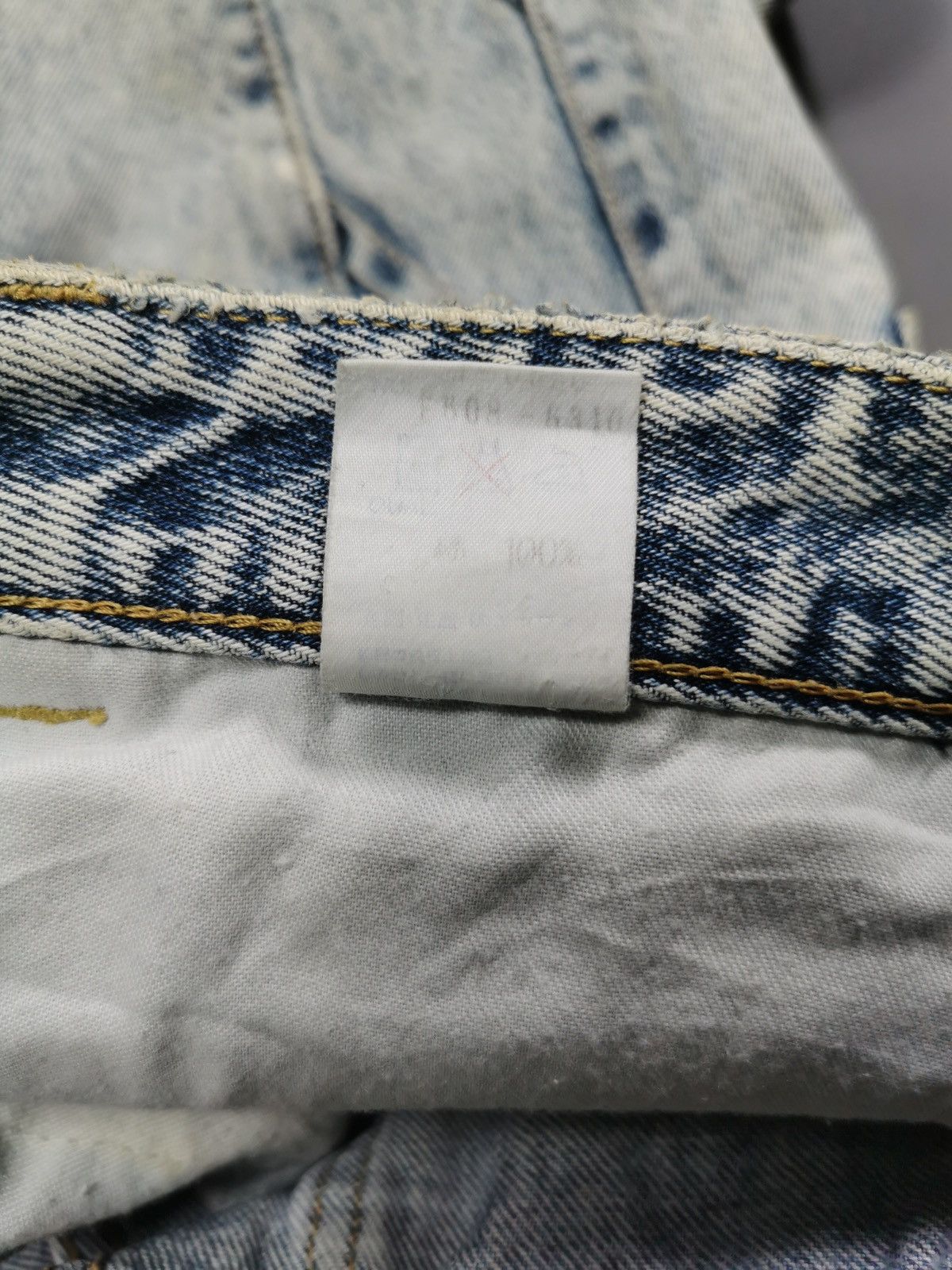 Edwin Vintage Edwin Distressed Tapered Jeans Size US 28 / EU 44 - 9 Thumbnail