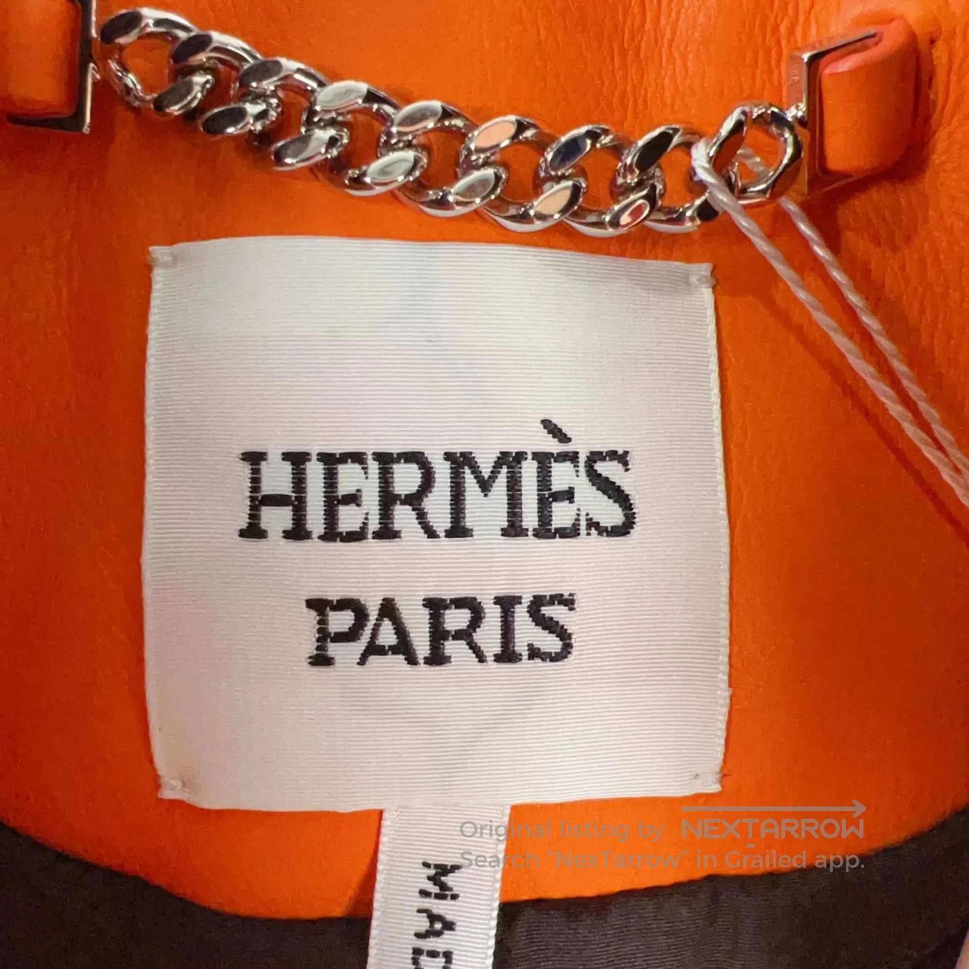 Hermes Hermes Quilted Orange Vest. Size US XS / EU 42 / 0 - 3 Thumbnail