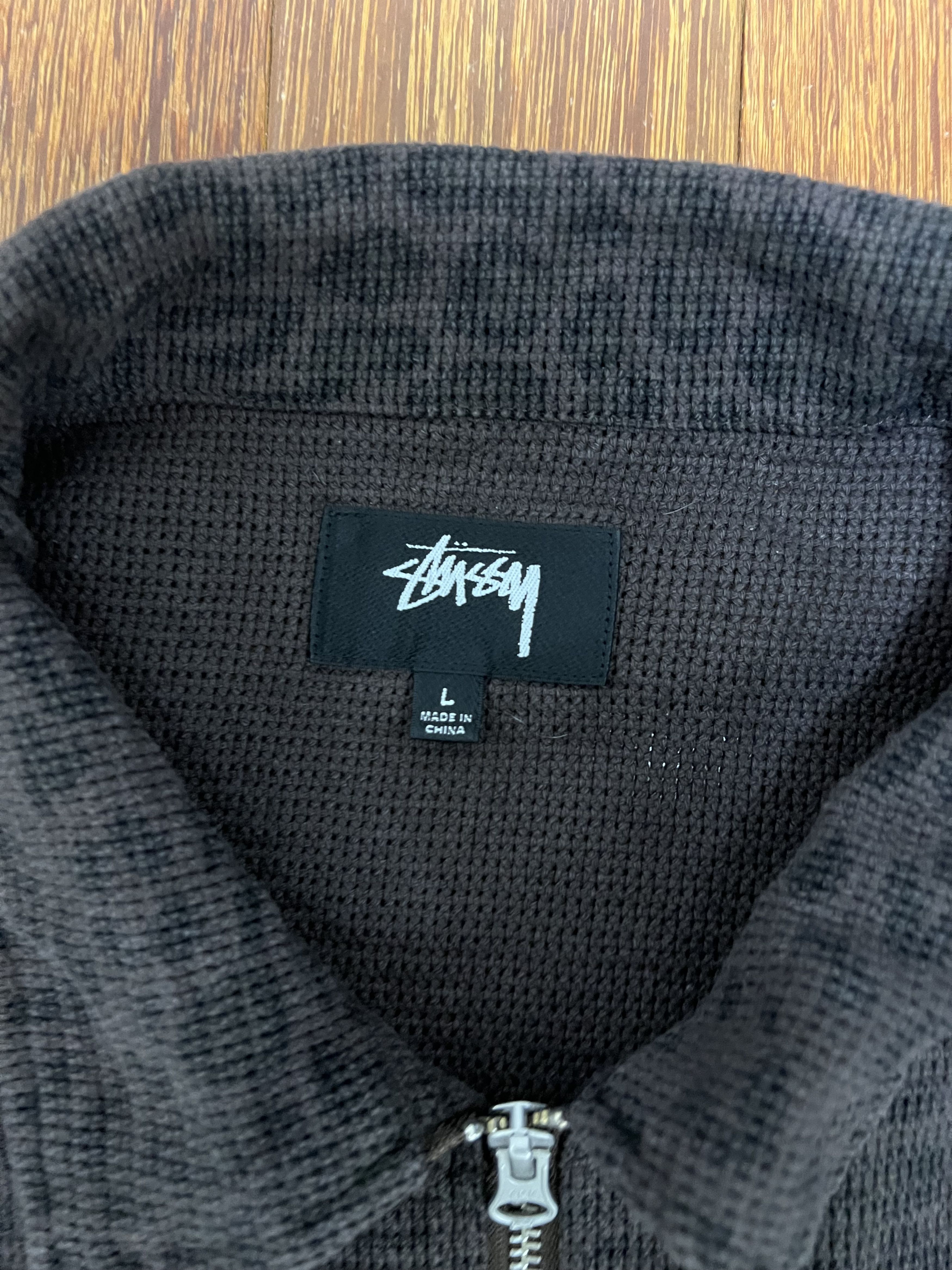Stussy 💚 2022 Stussy Leopard Mesh Zip Jacket Large Size US L / EU 52-54 / 3 - 6 Thumbnail