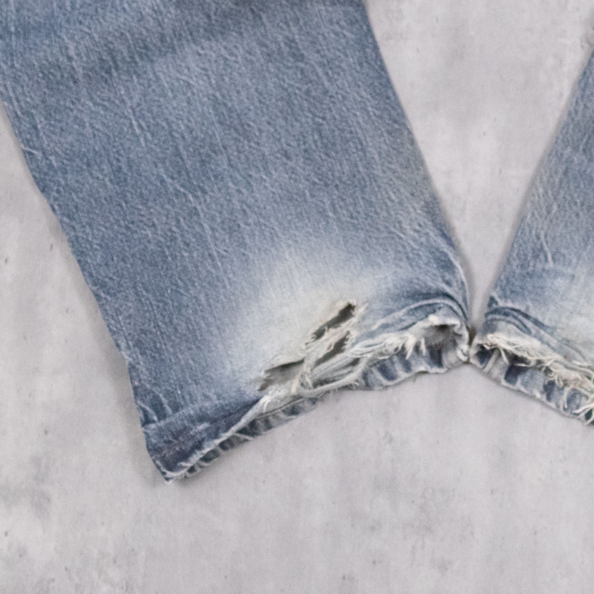DKNY Y2K 2000s DKNY Jeans Baggy Fit Distressed Denim Pant's Size US 38 / EU 54 - 16 Thumbnail