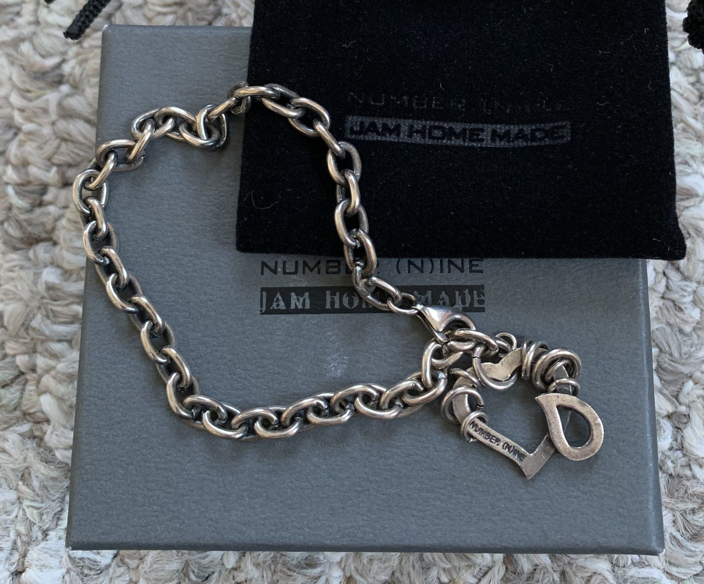 Jam Home Made × Number (N)ine FW03 Number (N)ine Crying Heart Sterling ...