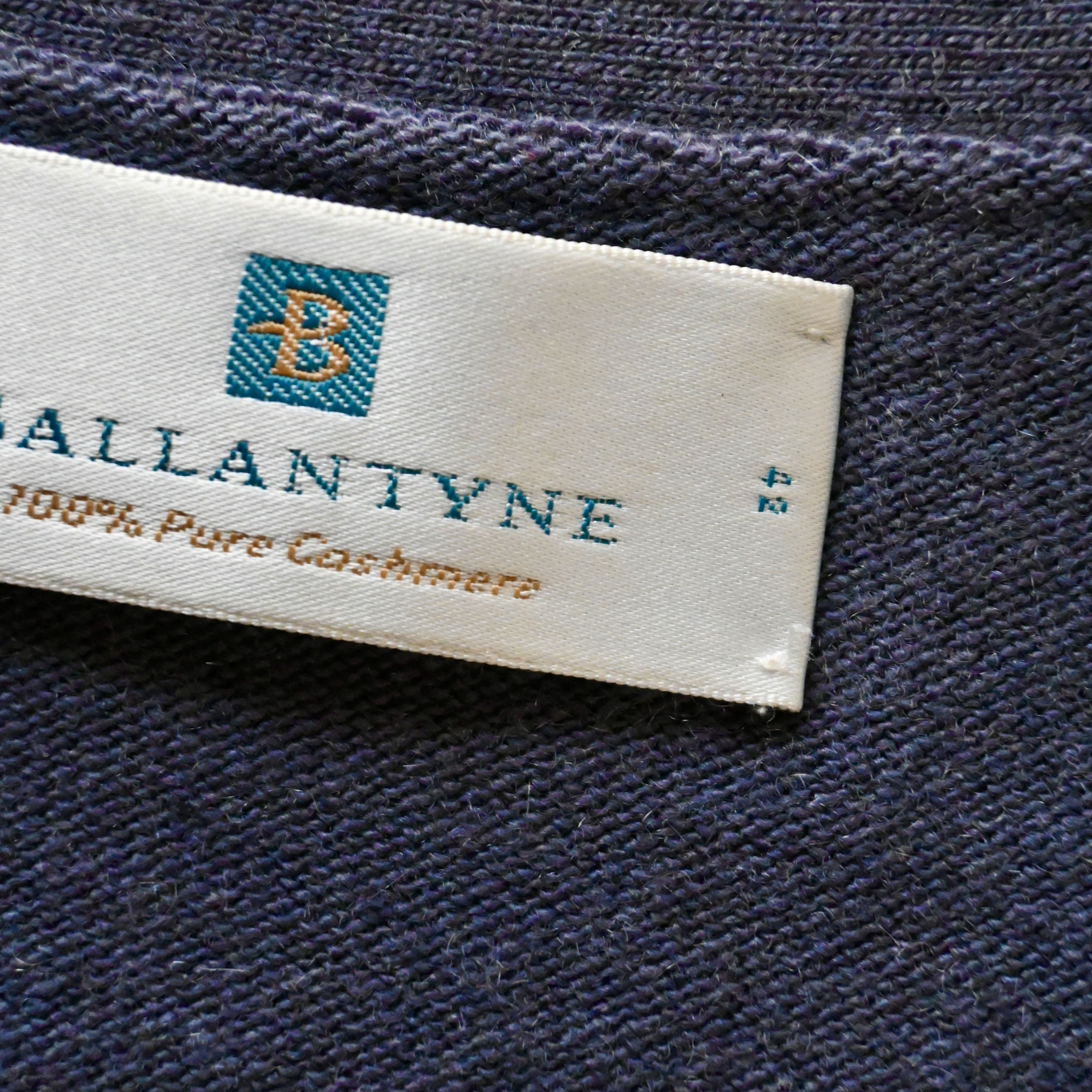 Ballantyne Ballantyne cashmere button-up knit vest made in Scotland, 42 Size US L / EU 52-54 / 3 - 13 Thumbnail