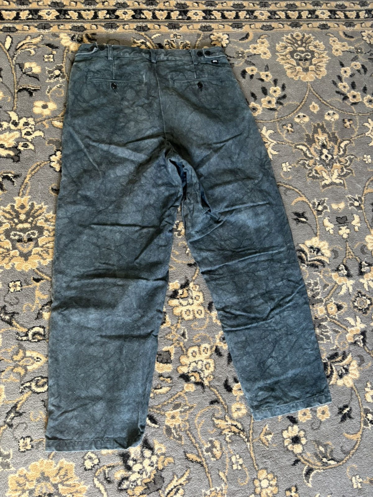 Stussy Washed Stussy Pants Size US 32 / EU 48 - 2 Thumbnail