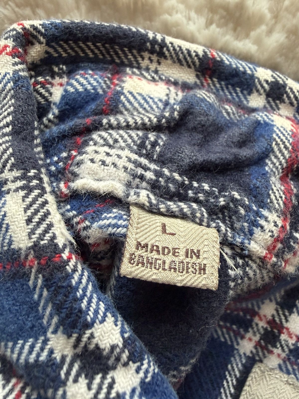 JACHS NY Jachs New York navy blue plaid button up shirt Size US L / EU 52-54 / 3 - 6 Thumbnail