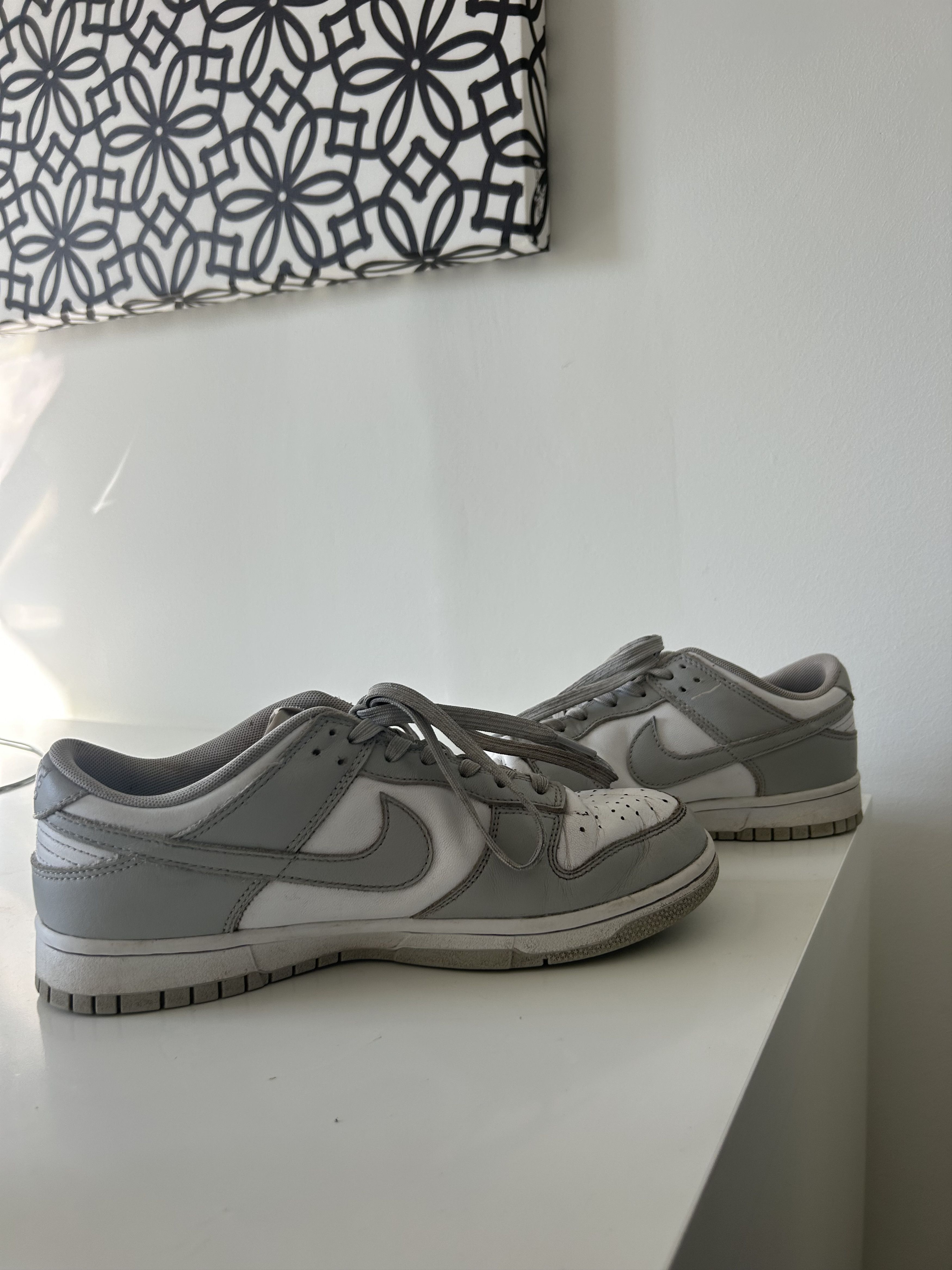 Nike Nike grey fog dunk low Size US 7 / IT 37 - 2 Thumbnail