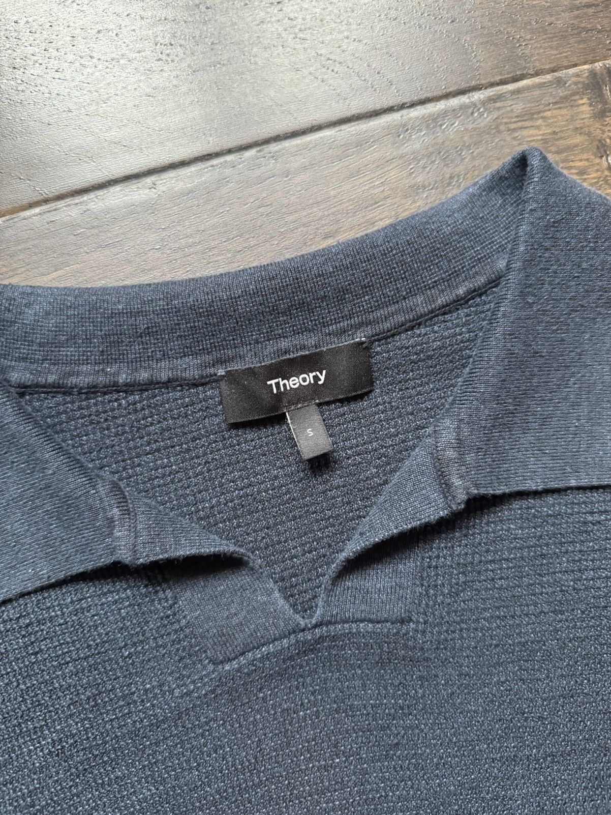 Theory Theory Brenan Linen Shirt in Navy Size US S / EU 44-46 / 1 - 3 Thumbnail