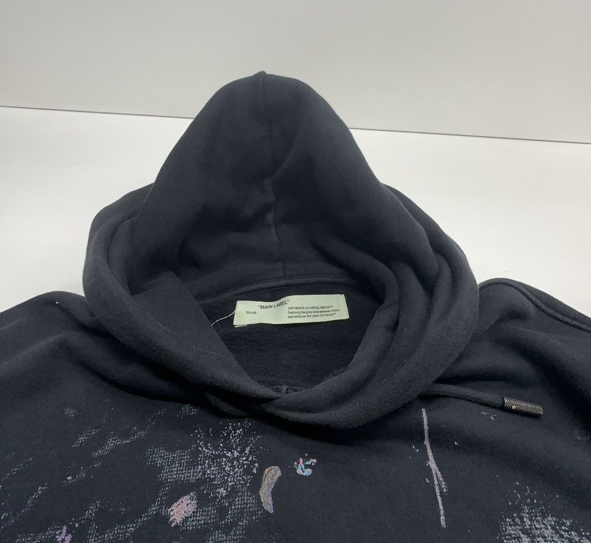 Off-White Off-White Galaxy Brushed Hoodie Size US XS / EU 42 / 0 - 6 Thumbnail