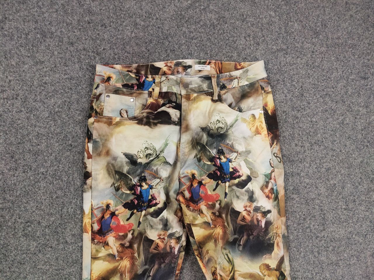 Vintage Vintage Design with angel Renaissance print pants Y2K Style Size US 34 / EU 50 - 7 Thumbnail