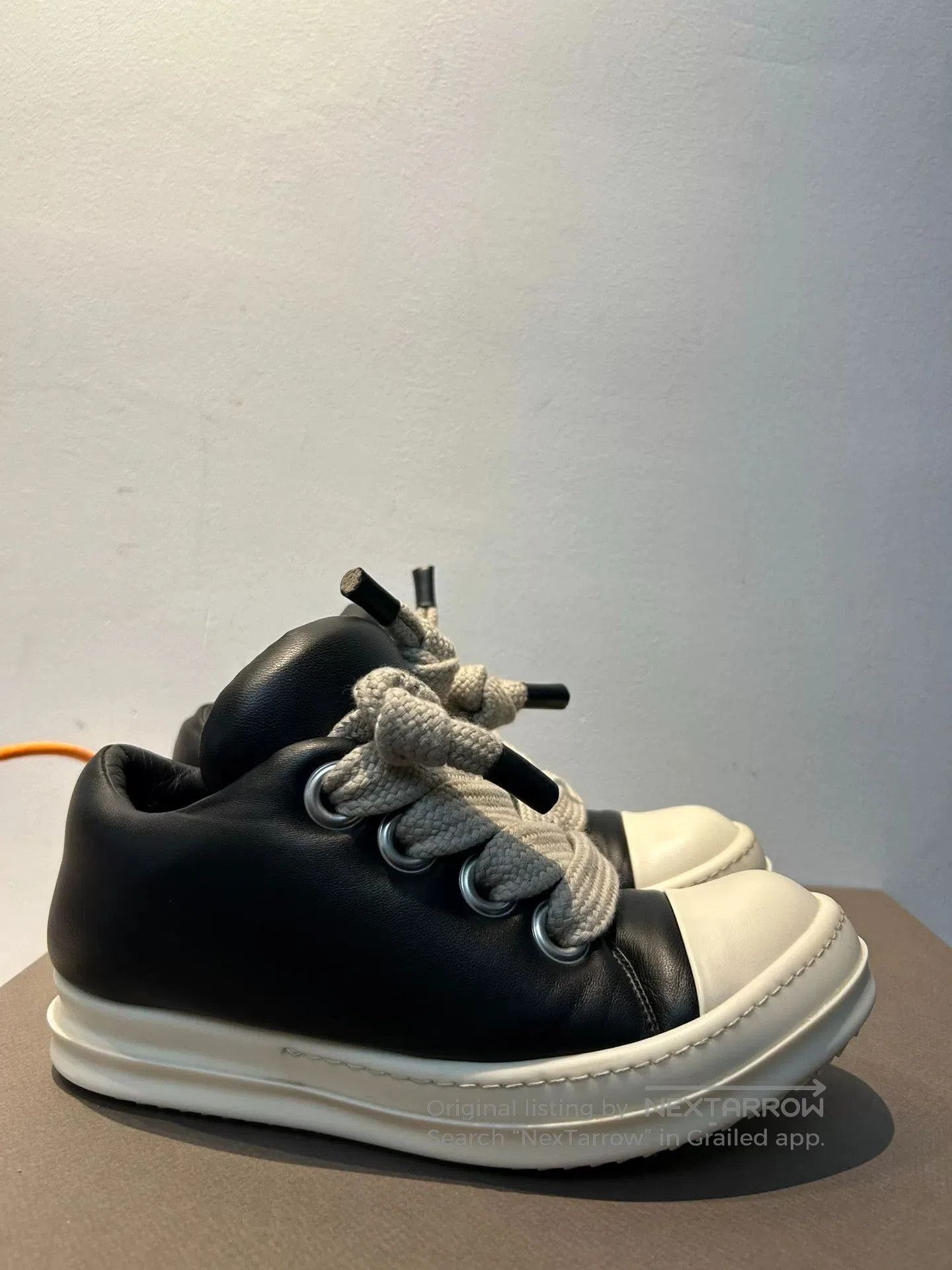 Rick Owens Rick Owens Black Low. Size US 6 / IT 36 - 3 Thumbnail