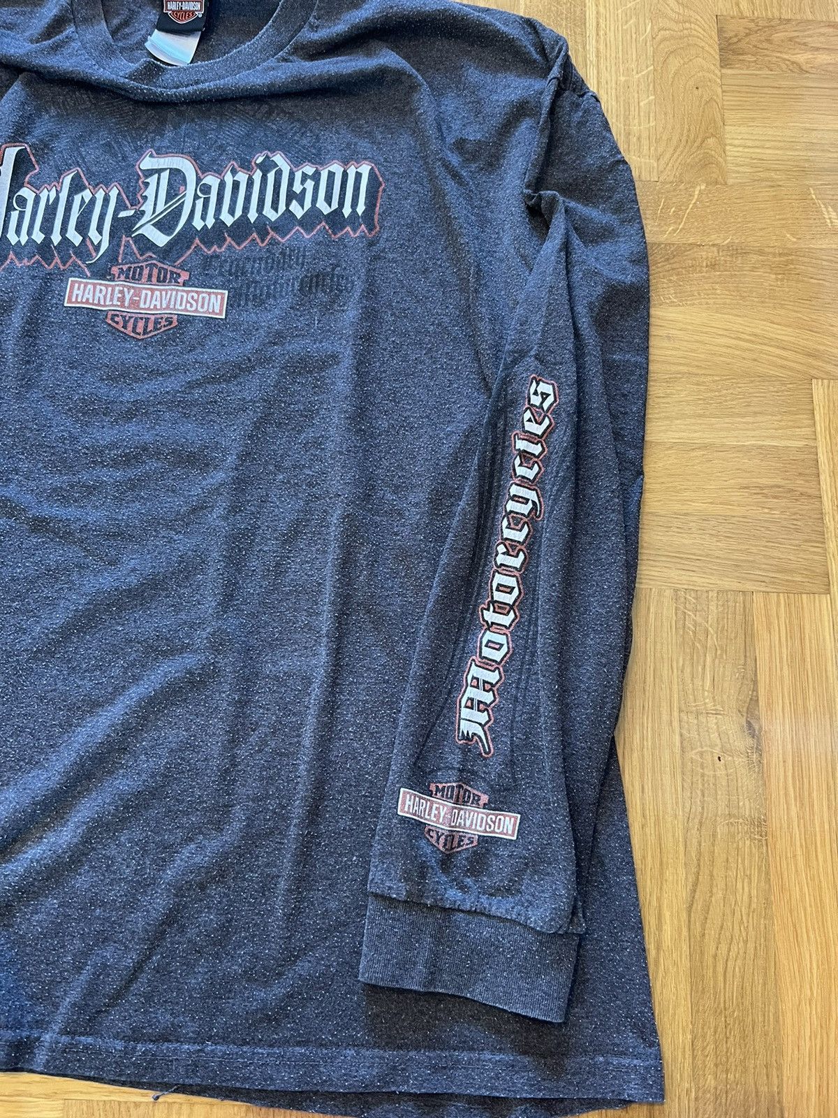 Vintage 2008 Vintage Harley Davidson Long Sleeve T shirt Size US XXL / EU 58 / 5 - 4 Thumbnail