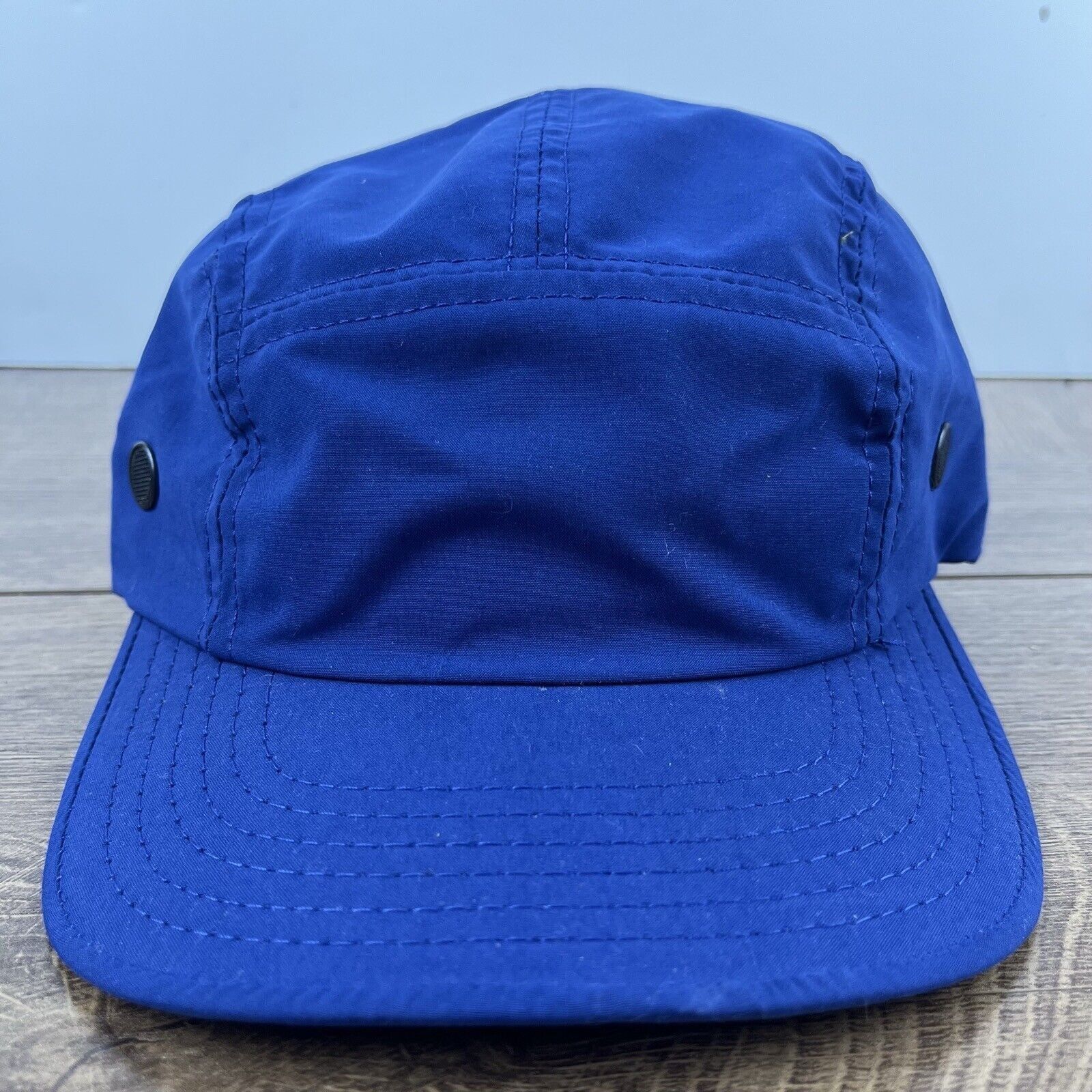 Other Blue Athletic Hat Running Hat Blue Adjustable Hat Blue Adult Size ONE SIZE - 3 Thumbnail