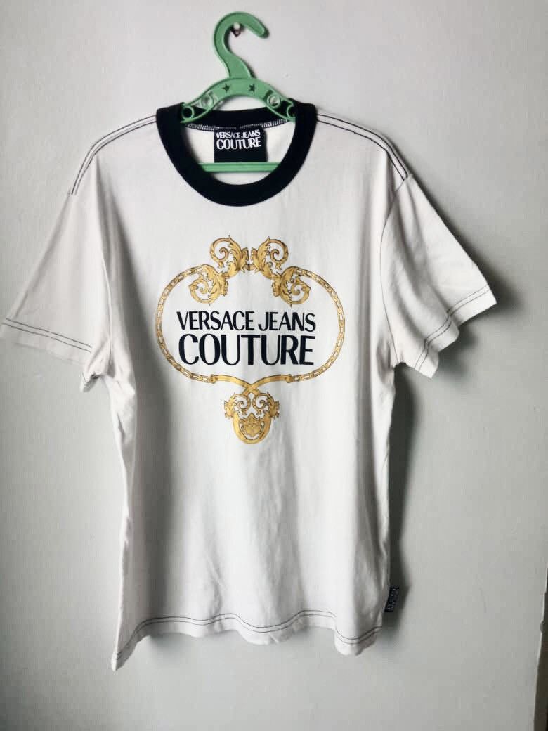 Versace Jeans Couture Versace Jeans Couture big logo luxury tee Size US L / EU 52-54 / 3 - 1 Thumbnail