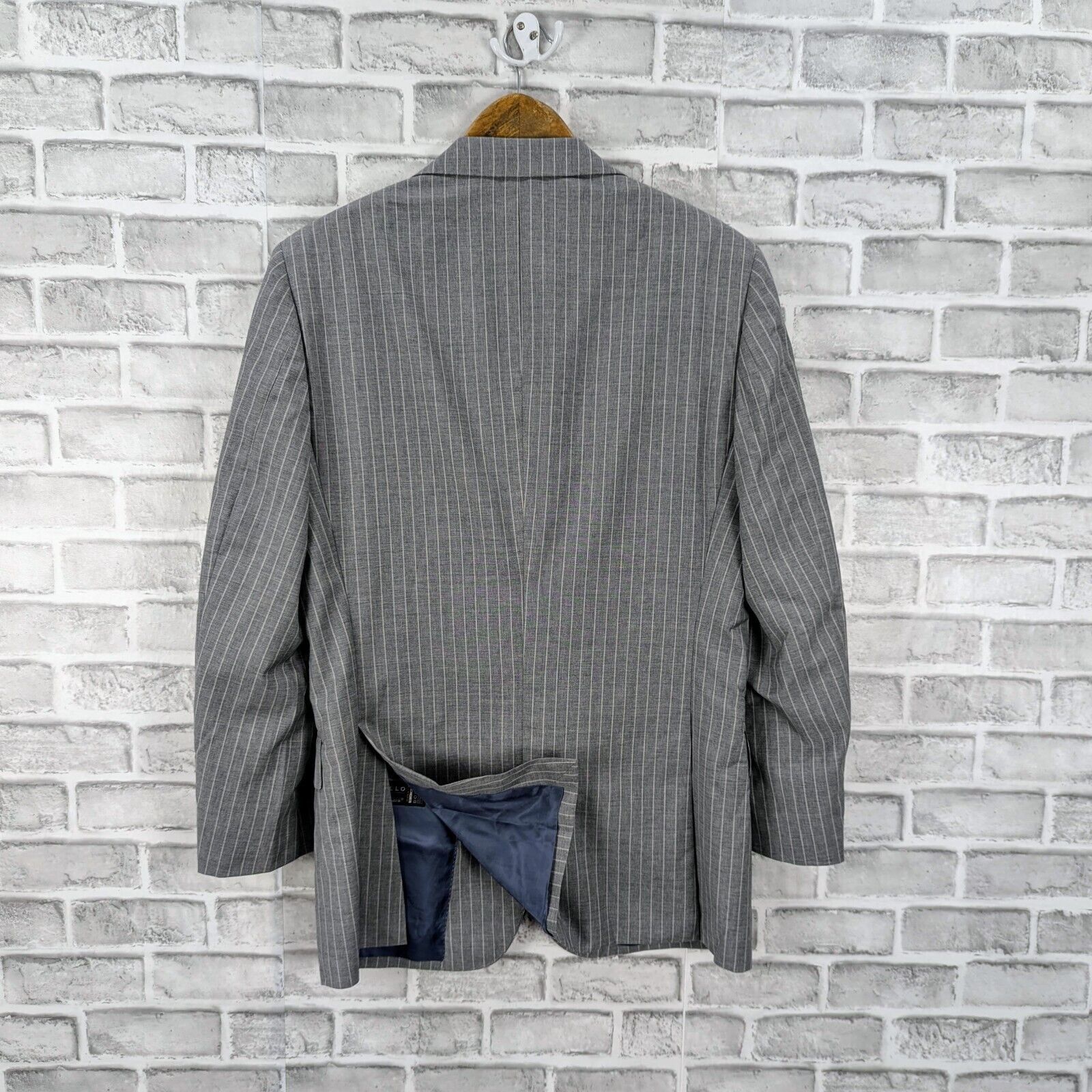 Suitsupply SUITSUPPLY Super 120s Wool by Guabello 2 blazer Jacket Gray Size US M / EU 48-50 / 2 - 4 Thumbnail