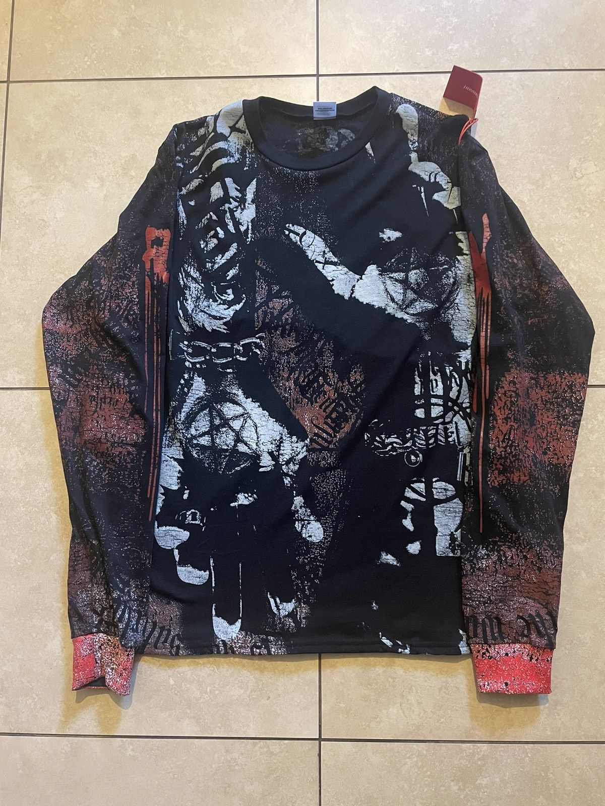Hysteric Glamour fuccuuwant eye risked it all graphic long sleeve tee Size US M / EU 48-50 / 2 - 1 Thumbnail