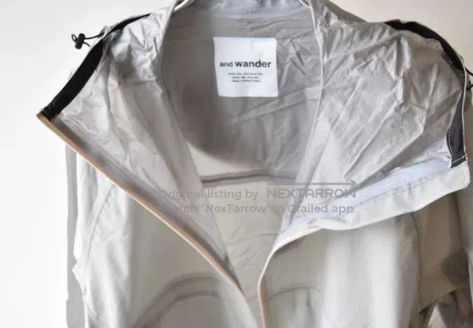 And Wander and wander PERTEX Lightweight Rain Jacket. Size US L / EU 52-54 / 3 - 5 Thumbnail