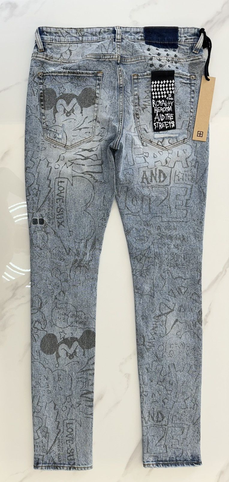 Ksubi Van Winkle Bunker Blue Noize Size US 32 / EU 48 - 4 Thumbnail