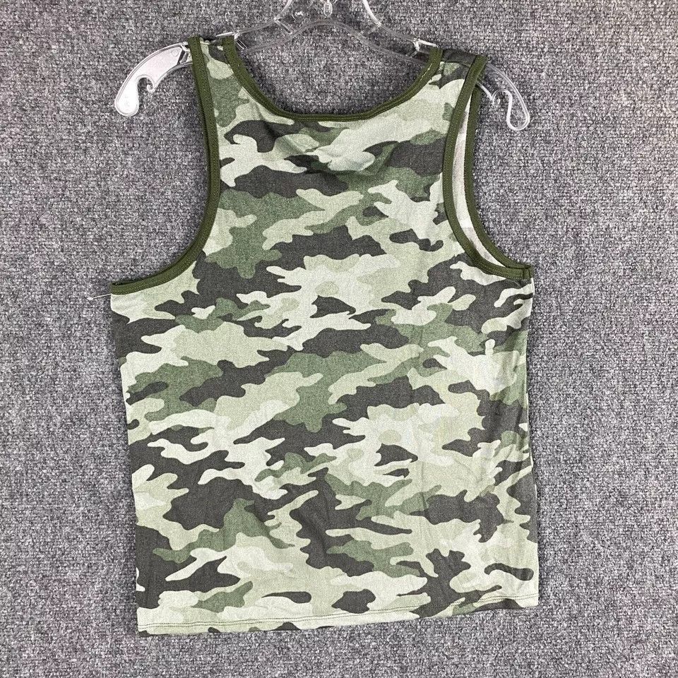 Lucky Brand Lucky Brand Tank Top Women's Large Casual Camouflage Size L / US 10 / IT 46 - 6 Thumbnail