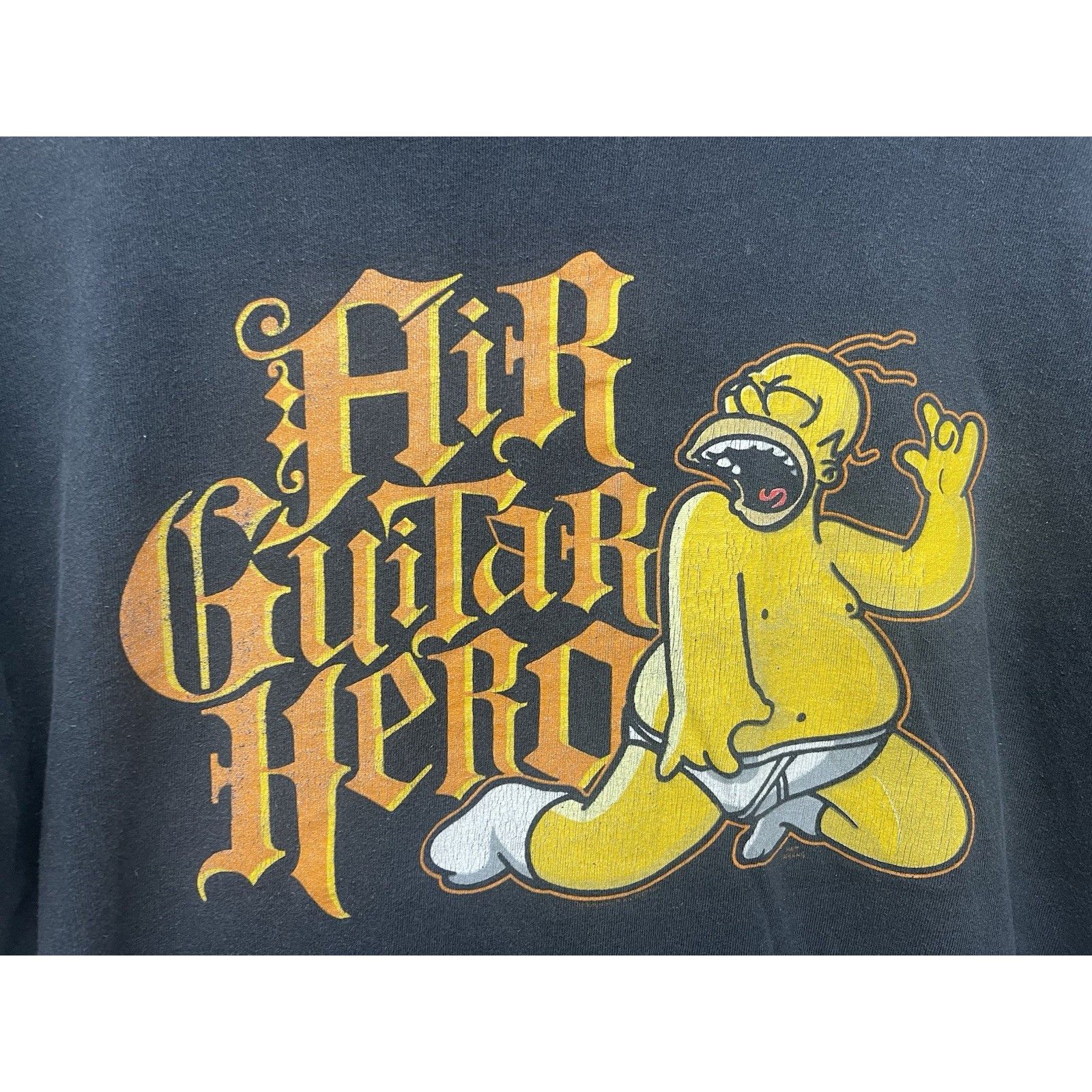 Delta Vintage 2007 Homer Simpson Air Guitar Hero Delta Pro Weight Size US XL / EU 56 / 4 - 2 Thumbnail