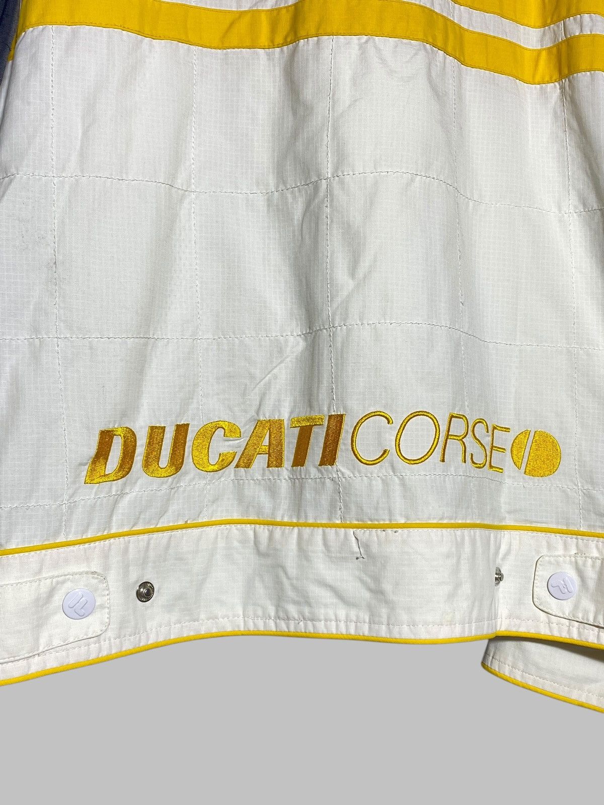 Fila Vintage Y2K Fila Ducati Force Rare Racing Moto Japan Jacket Size US XXL / EU 58 / 5 - 25 Thumbnail