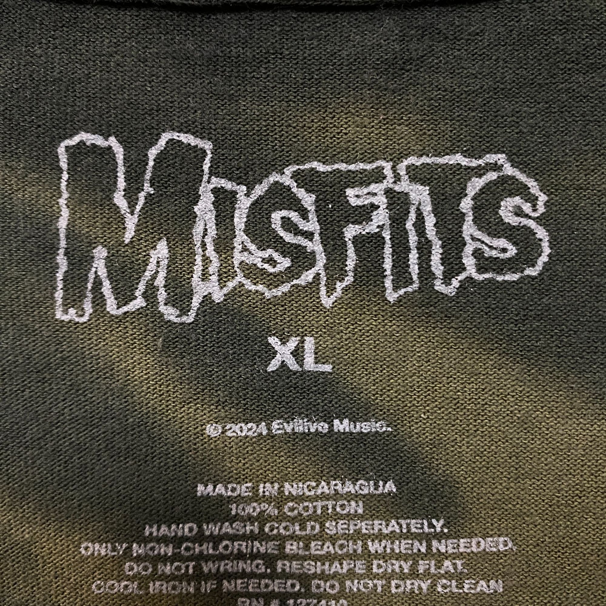Band Tees × Misfits Misfits Mommy Can I Go Out & Kill Oversized Band Tie Dye Ext Size US XL / EU 56 / 4 - 4 Thumbnail