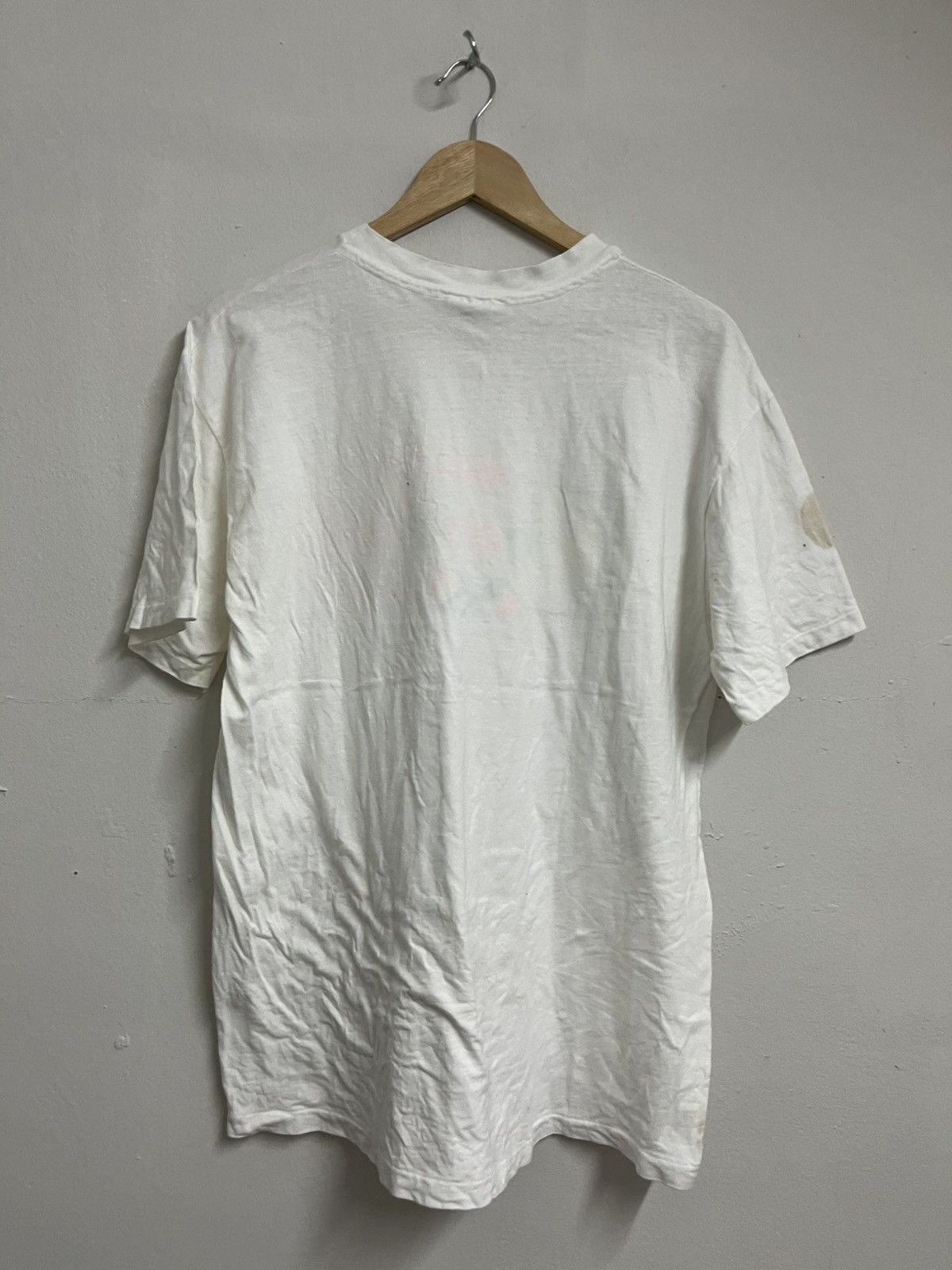 Vintage 💥True Vintage 80s Benetton Single Stitched Tee Size US L / EU 52-54 / 3 - 8 Thumbnail