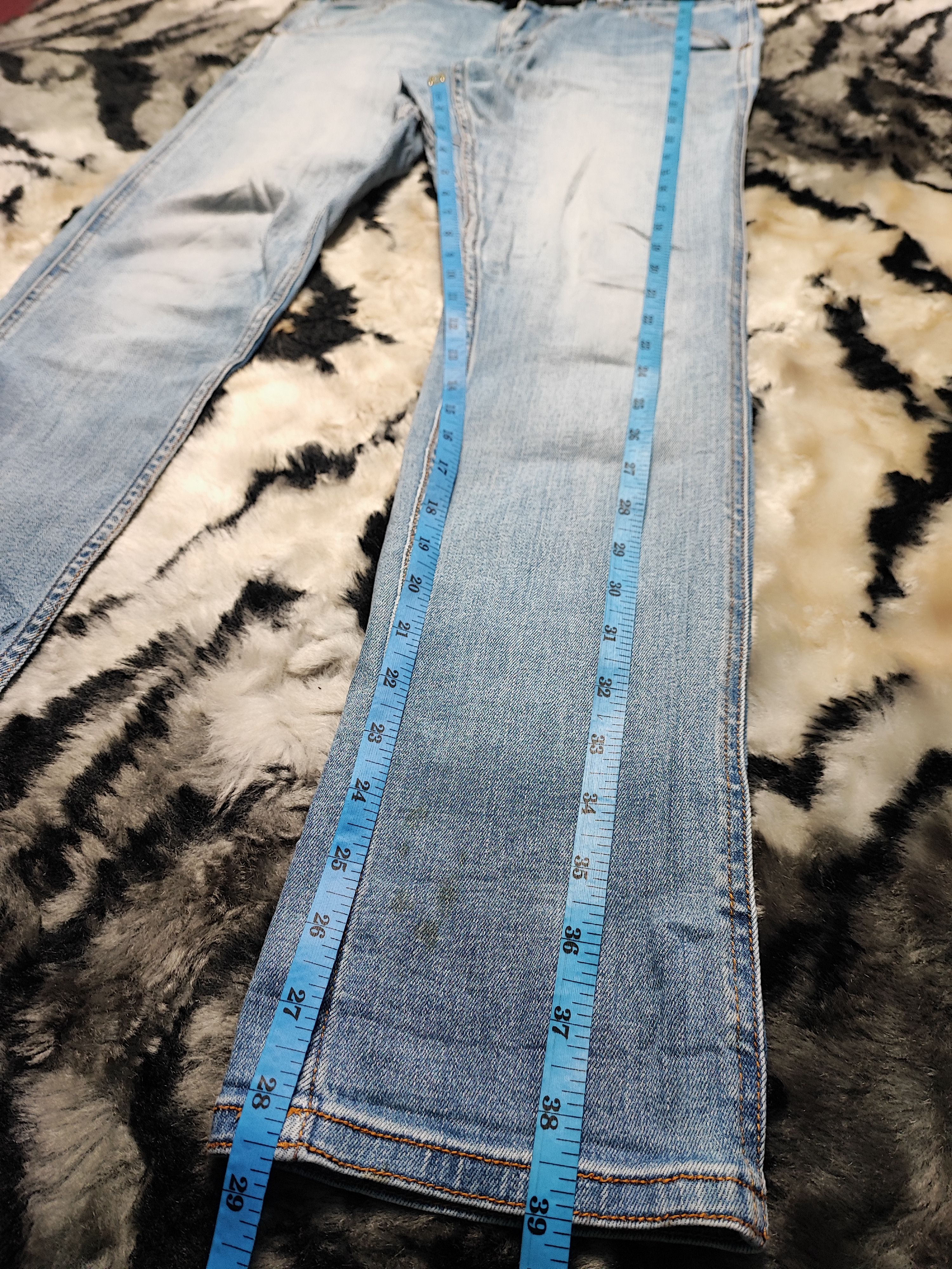 Gramicci Skinny Distressed Denim by Gramicci Size US 31 - 25 Thumbnail