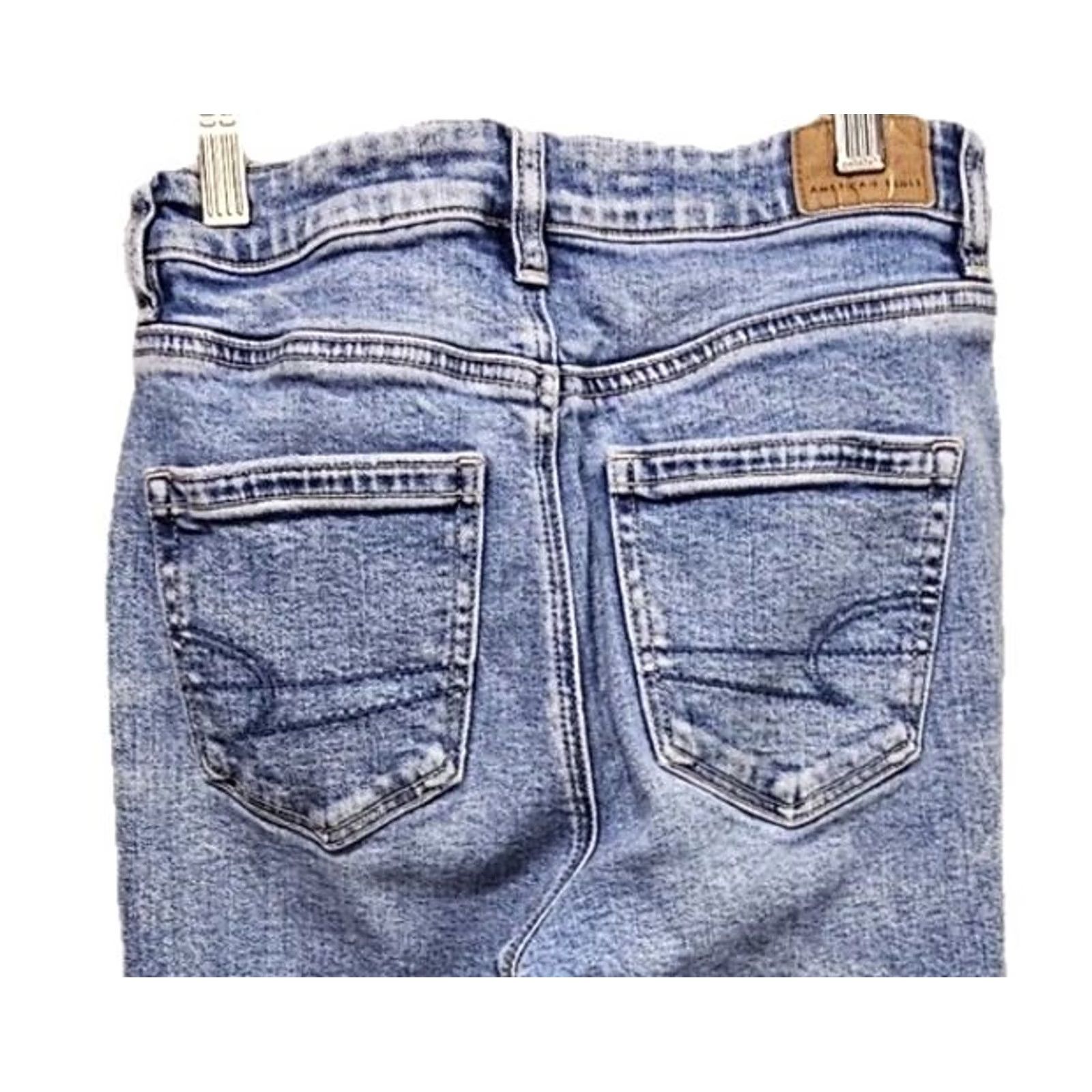 Vintage VINTAGE? No. American Eagle Jeans Shirt? Size 25" / US 0 / IT 36 - 5 Thumbnail