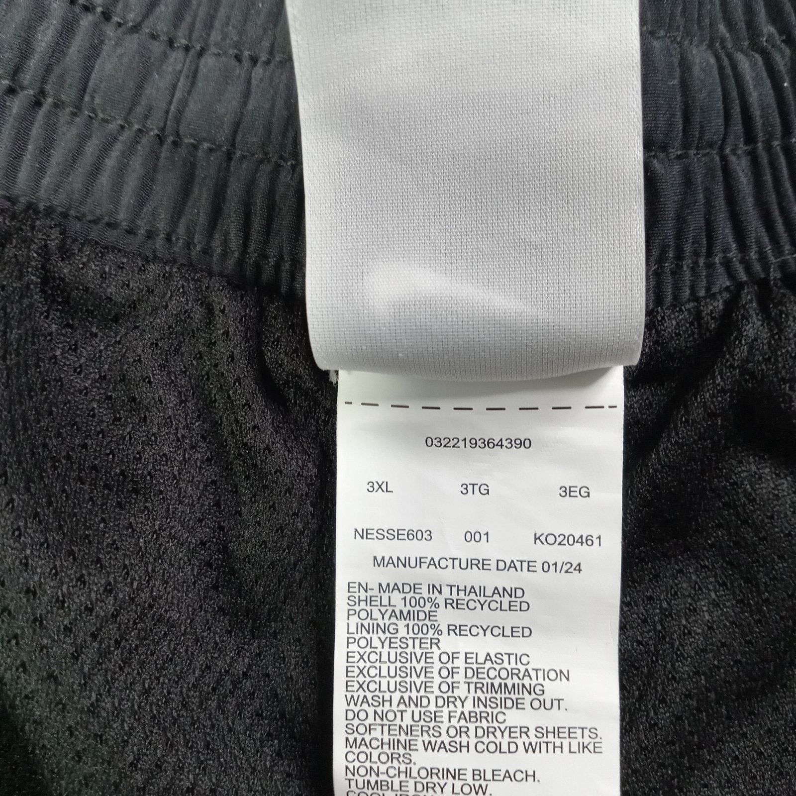 Nike Nike Swim Trunks Shorts Black Men’s Size 3XL Pockets NWT Size US 40 / EU 56 - 4 Thumbnail