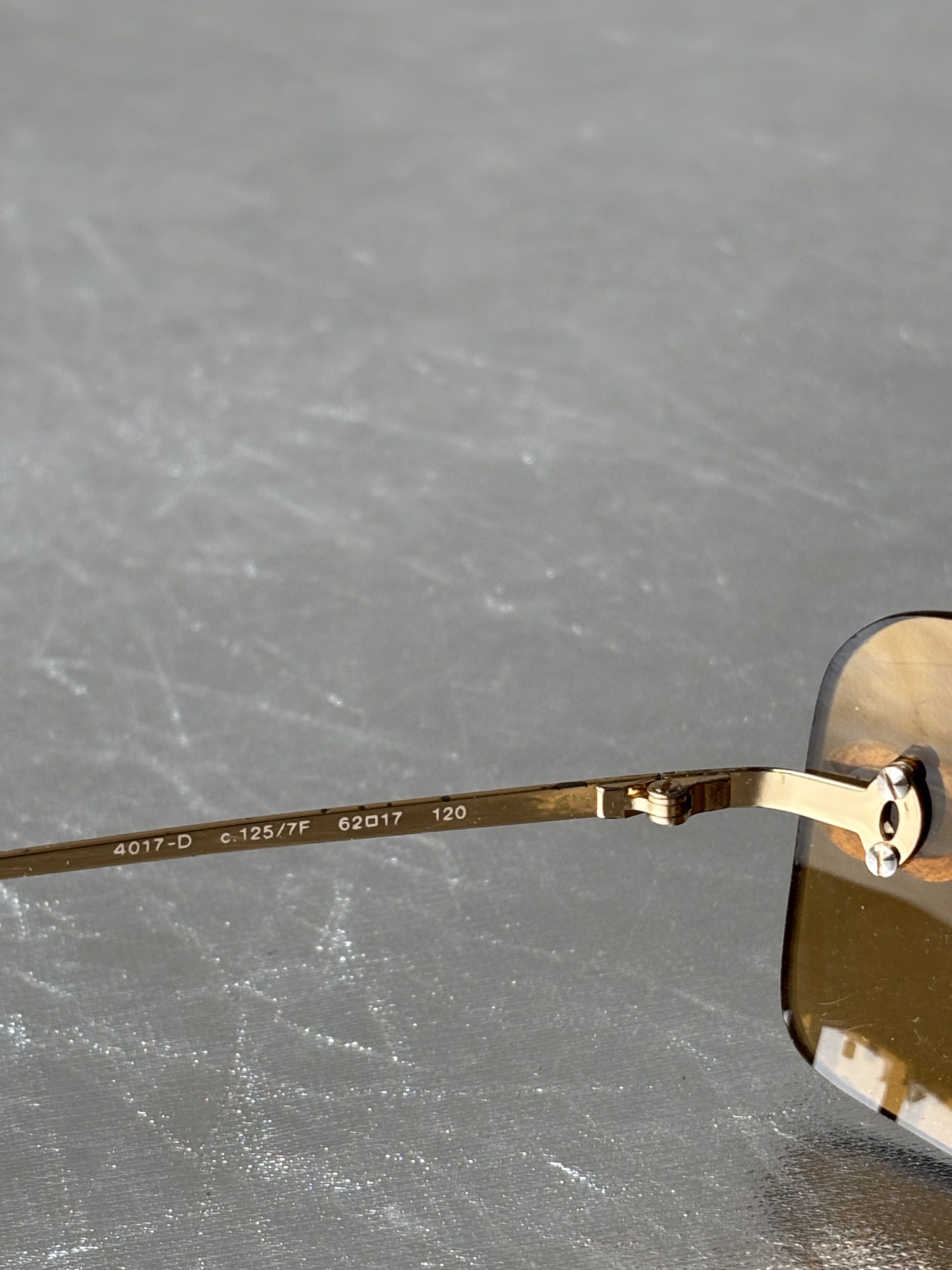 Chanel CHANEL Sunglasses 4017-D Rimless Rhinestones Vintage Size ONE SIZE - 6 Thumbnail