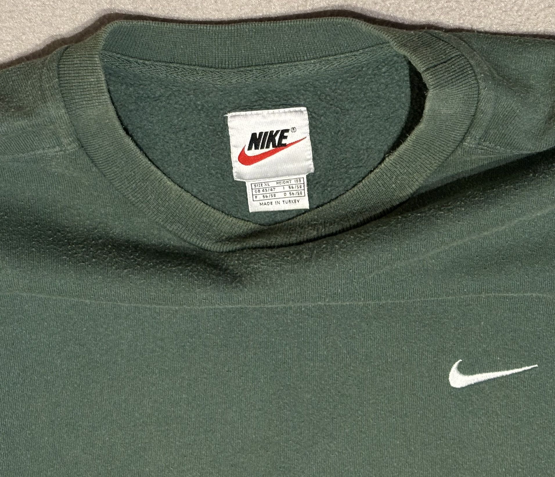 Nike Holmsund City Innebandy Nike vintage 90s sweatshirt size. XL Size US XL / EU 56 / 4 - 14 Thumbnail