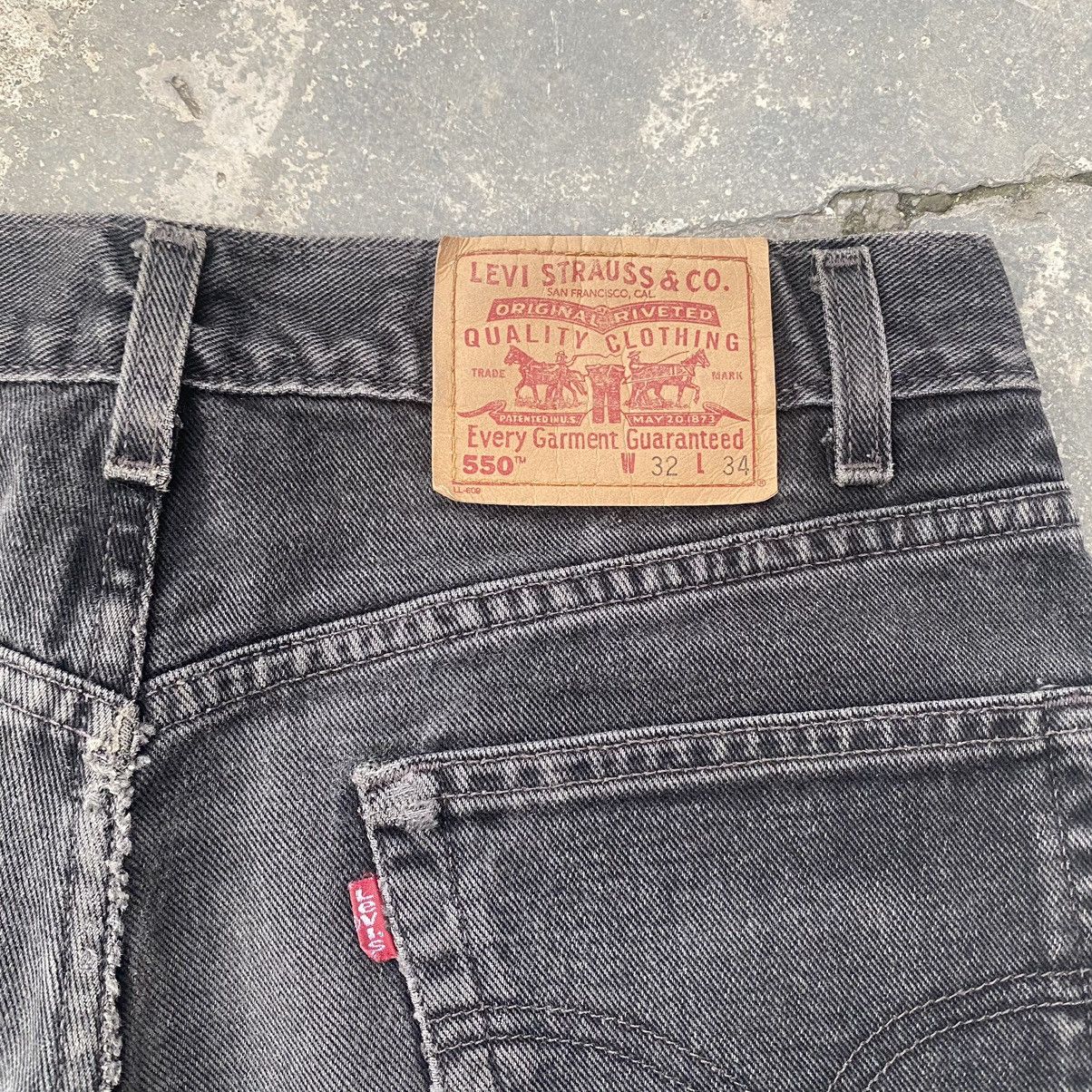 Levi's Vintage Clothing Lot 550 Paint Slapper jeans LV010 Size US 32 / EU 48 - 8 Thumbnail