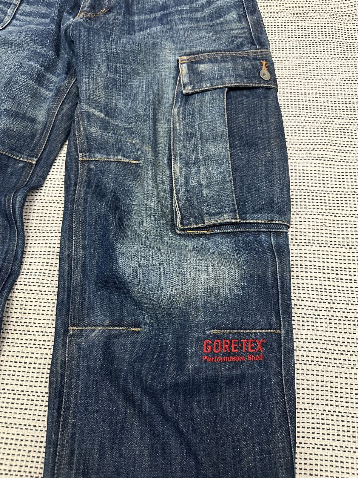 DAIWA 🔥Daiwa Cargo Goretex Denim Pants Size US 32 / EU 48 - 3 Thumbnail