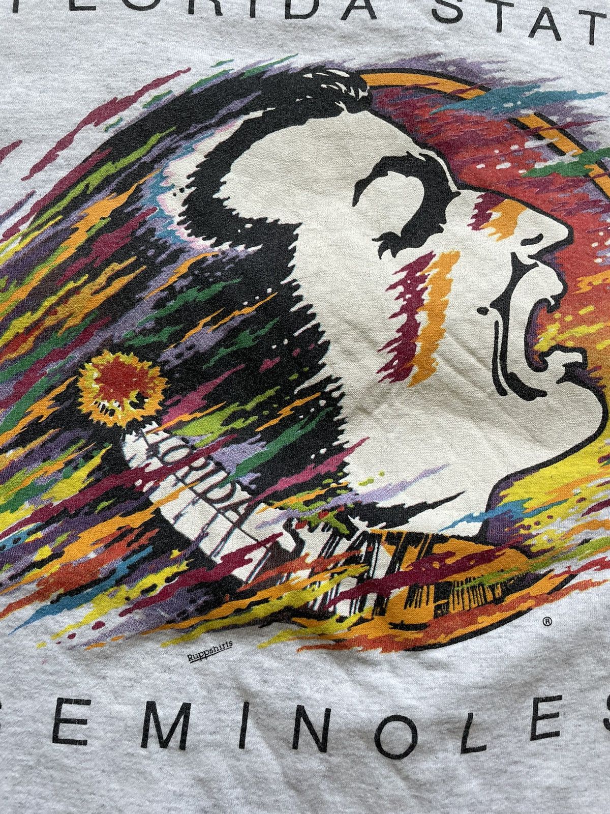 Vintage VINTAGE ONEITA FLORIDA STATE SEMINOLES T Shirt Mens M Size US M / EU 48-50 / 2 - 3 Thumbnail