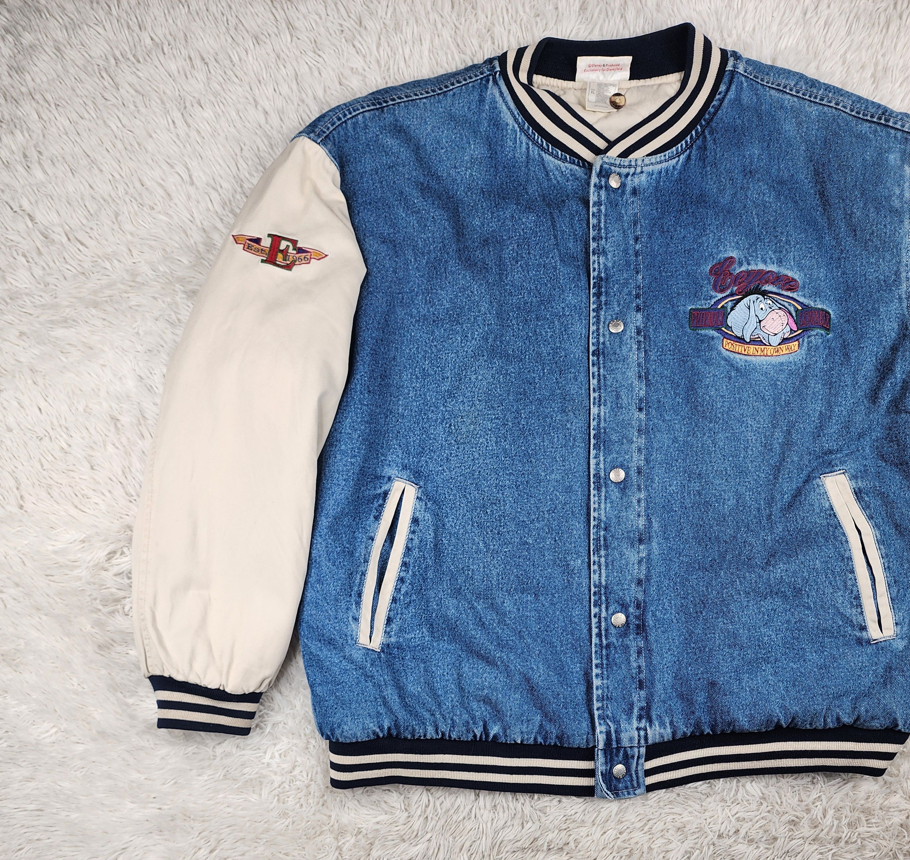 Disney Vintage Disney Eeyore friends forever denim jacket Size XL Size US XL / EU 56 / 4 - 3 Thumbnail